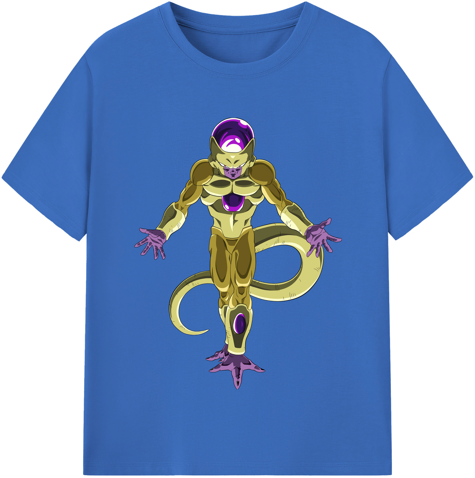 （画像用） ドラゴンボール フリーザ DRAGON BALL Frieza 綿100％半袖Tシャツ（フロントプリント）
