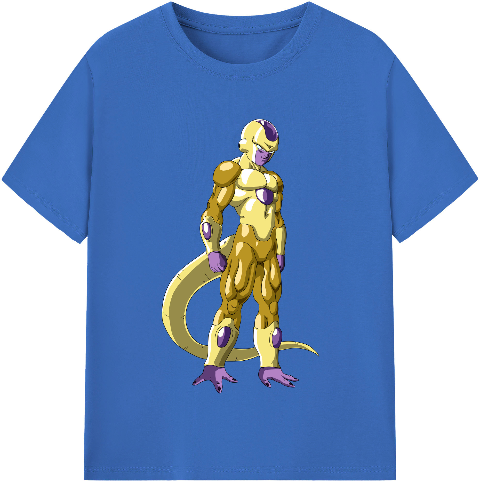 （画像用） ドラゴンボール フリーザ DRAGON BALL Frieza 綿100％半袖Tシャツ（フロントプリント）