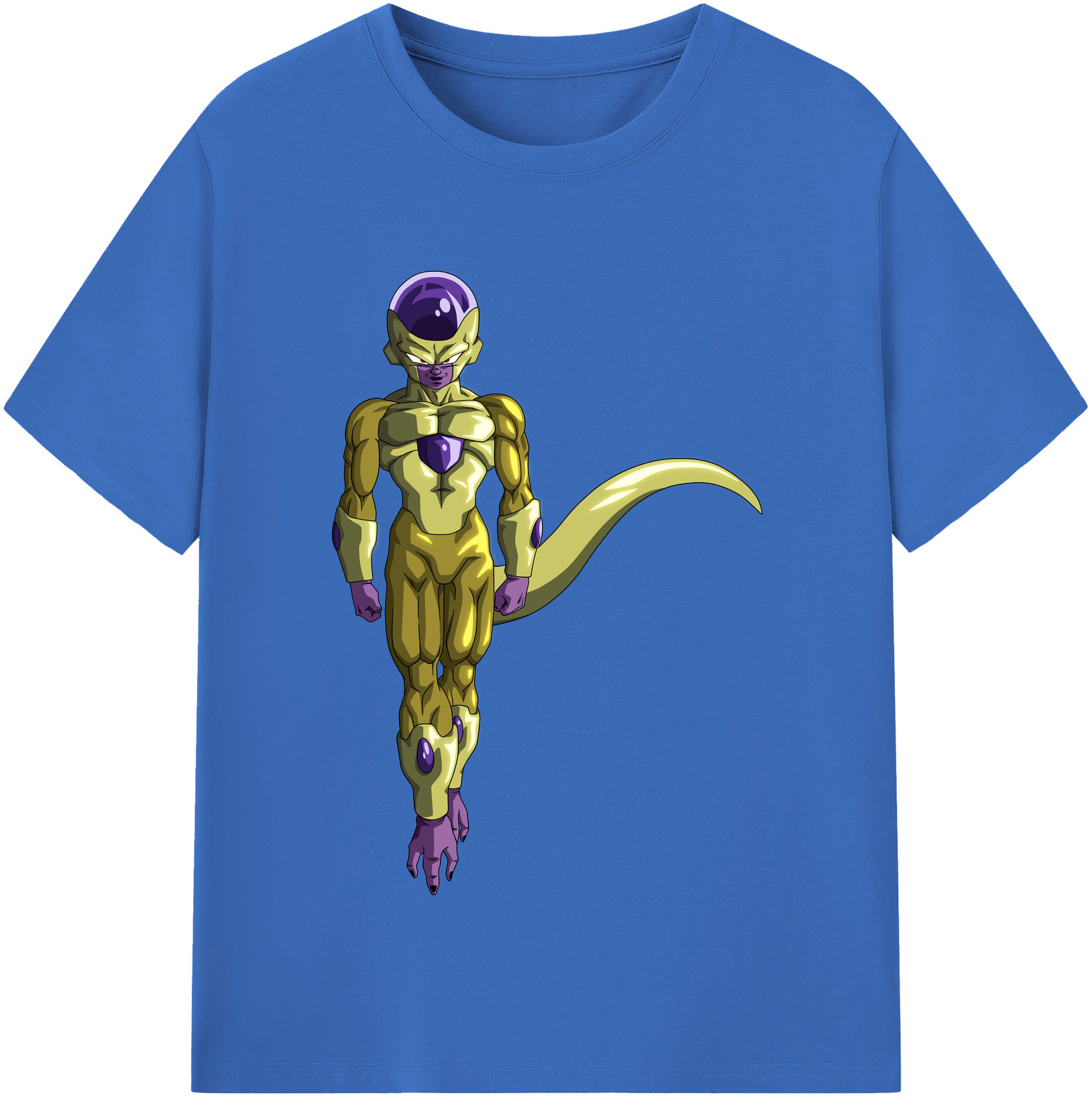（画像用） ドラゴンボール フリーザ DRAGON BALL Frieza 綿100％半袖Tシャツ（フロントプリント）