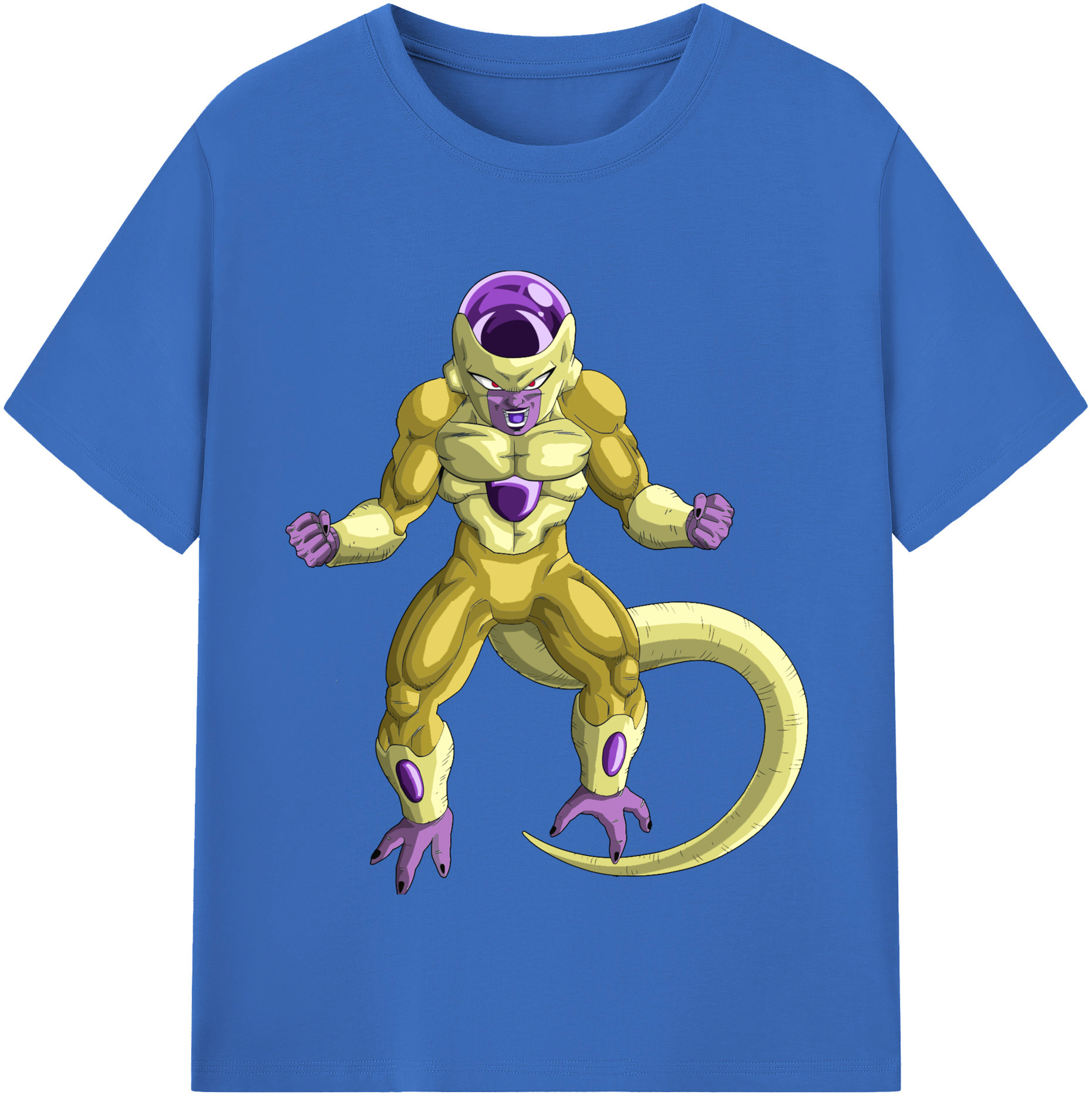 （画像用） ドラゴンボール フリーザ DRAGON BALL Frieza 綿100％半袖Tシャツ（フロントプリント）