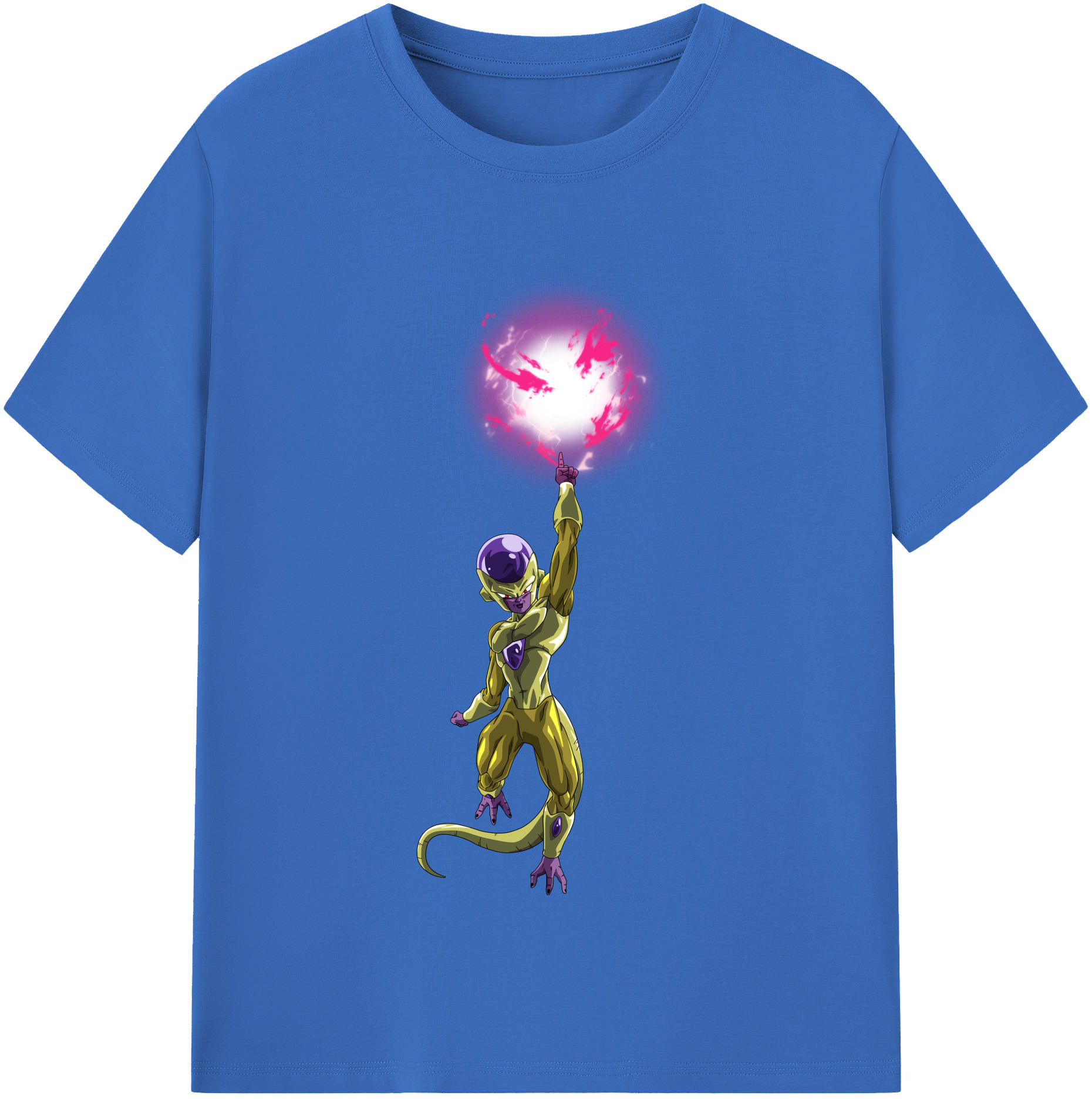 （画像用） ドラゴンボール フリーザ DRAGON BALL Frieza 綿100％半袖Tシャツ（フロントプリント）