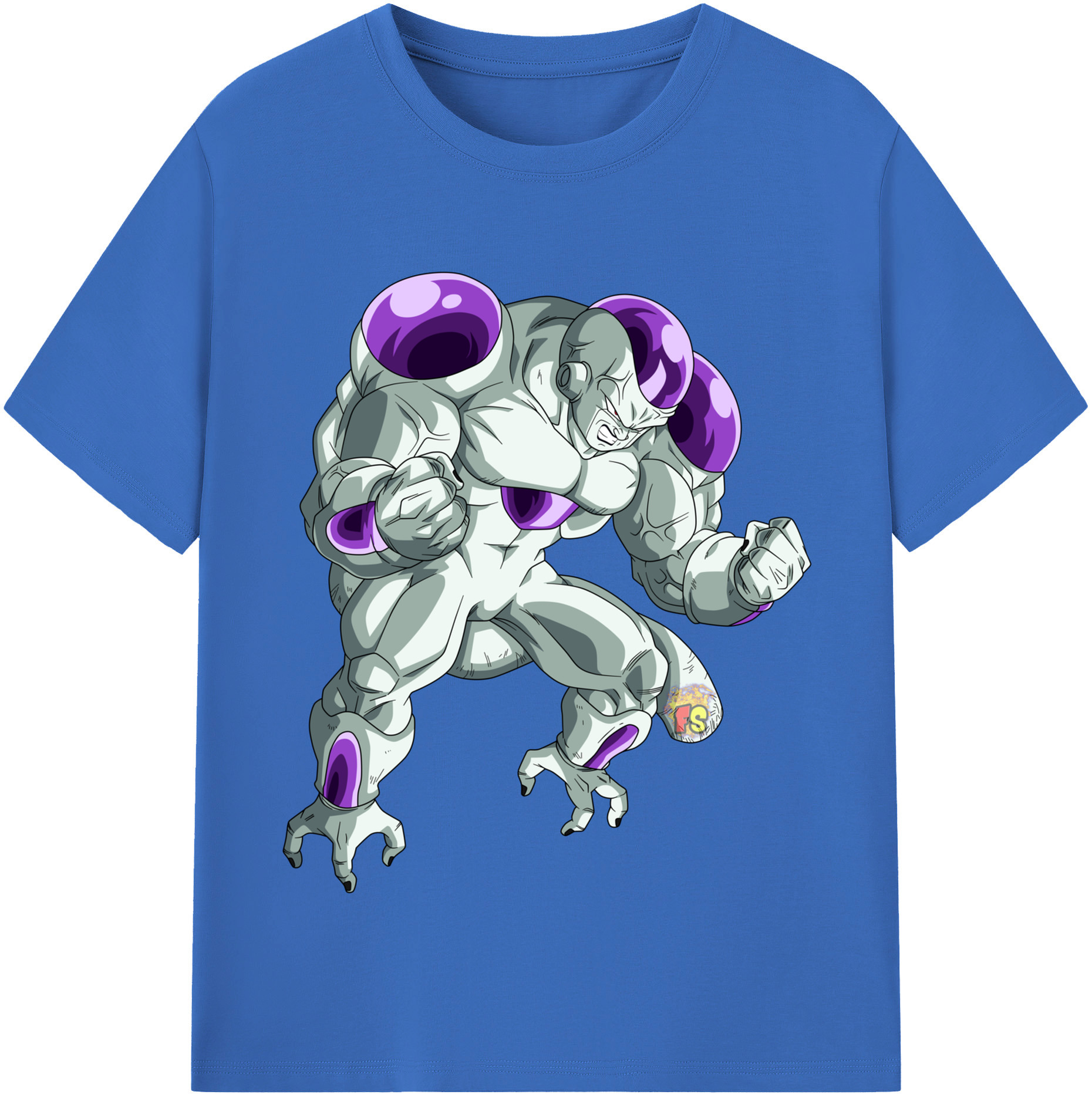 （画像用） ドラゴンボール フリーザ DRAGON BALL Frieza 綿100％半袖Tシャツ（フロントプリント）