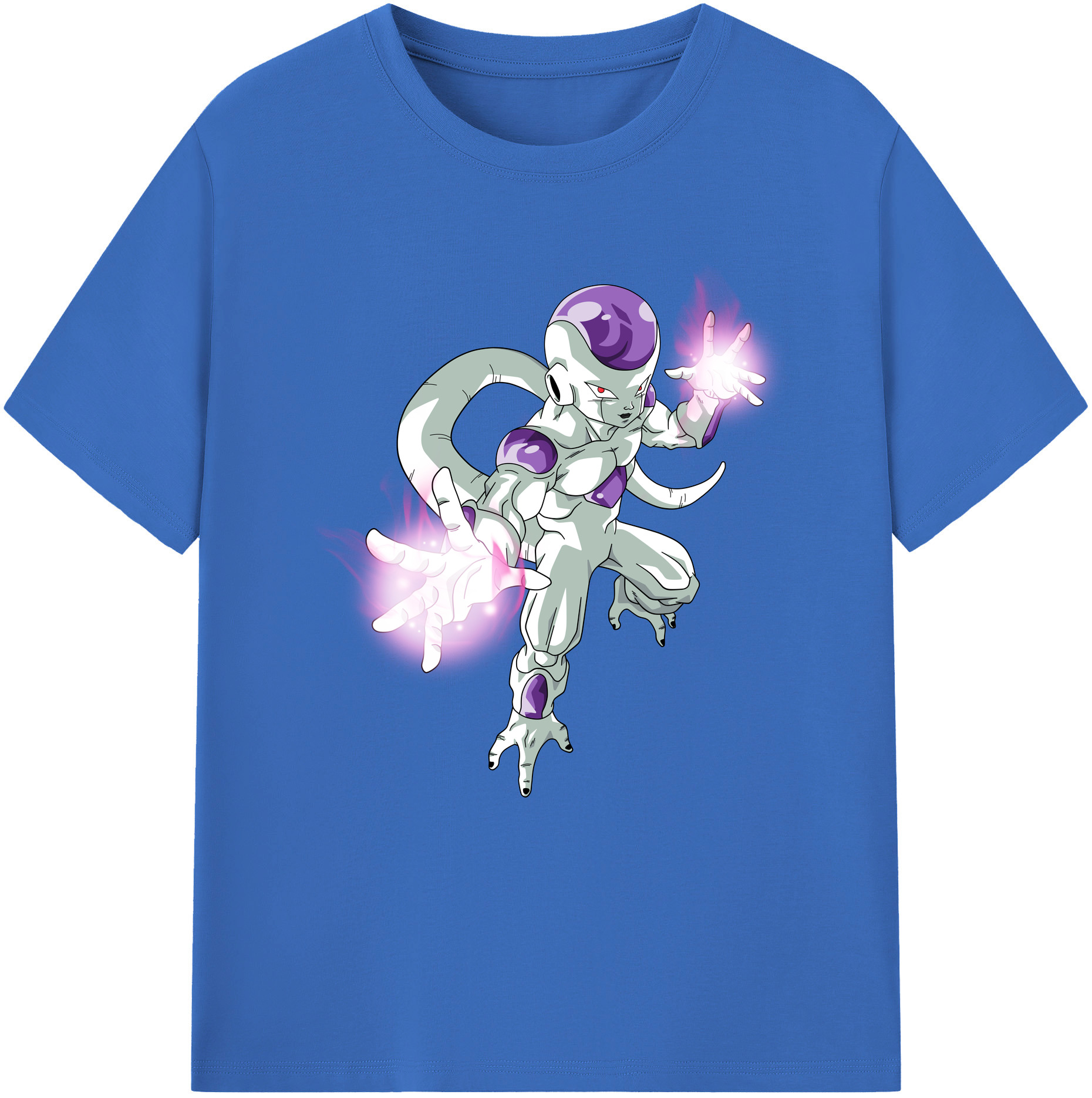 （画像用） ドラゴンボール フリーザ DRAGON BALL Frieza 綿100％半袖Tシャツ（フロントプリント）