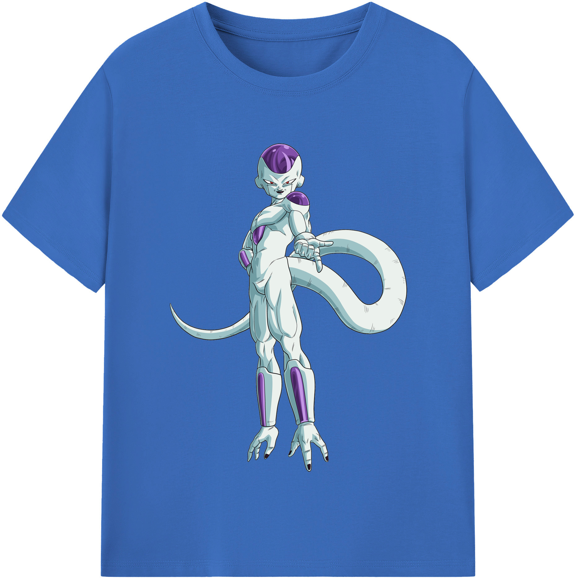 （画像用） ドラゴンボール フリーザ DRAGON BALL Frieza 綿100％半袖Tシャツ（フロントプリント）