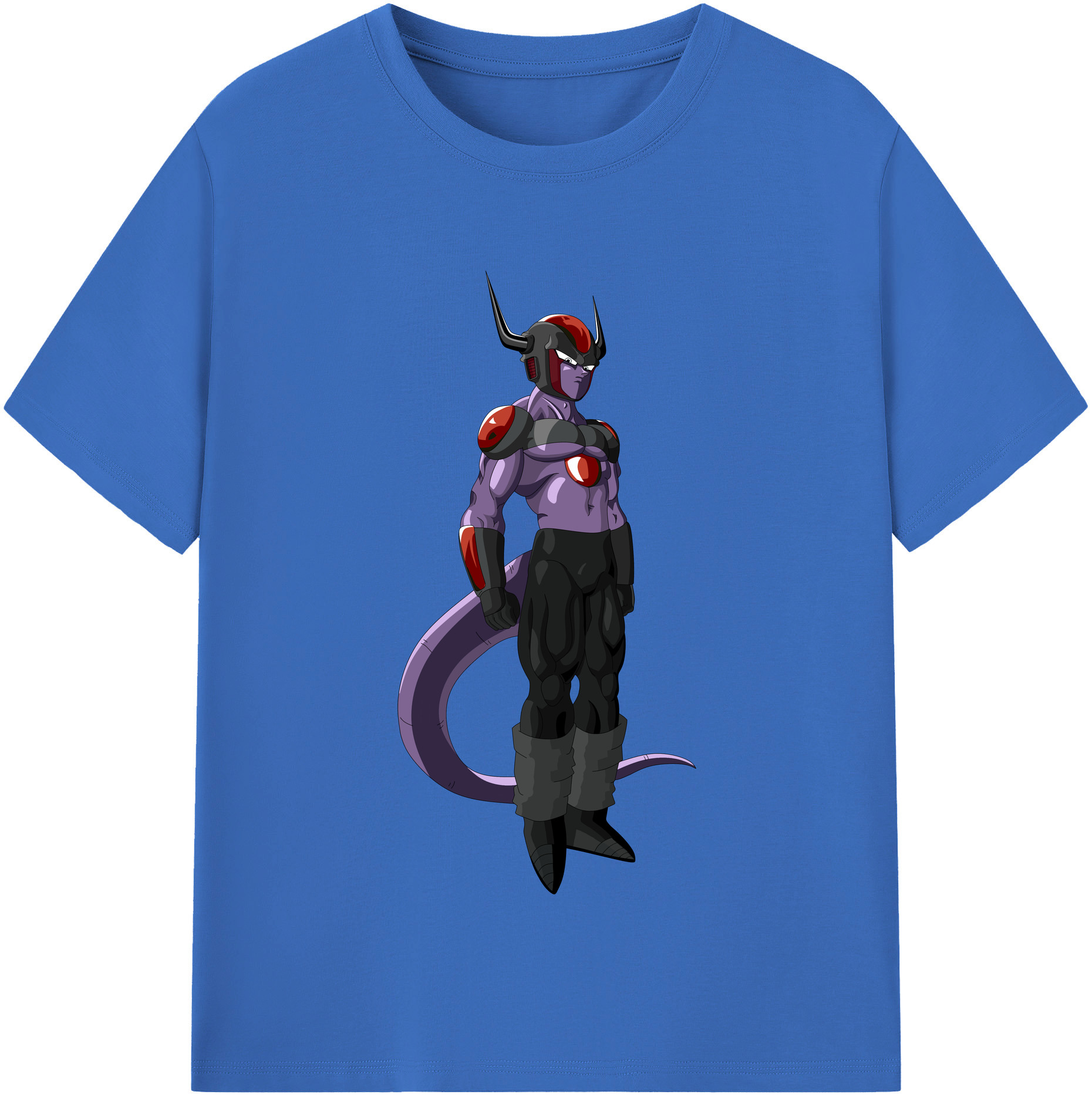 （画像用） ドラゴンボール フリーザ DRAGON BALL Frieza 綿100％半袖Tシャツ（フロントプリント）