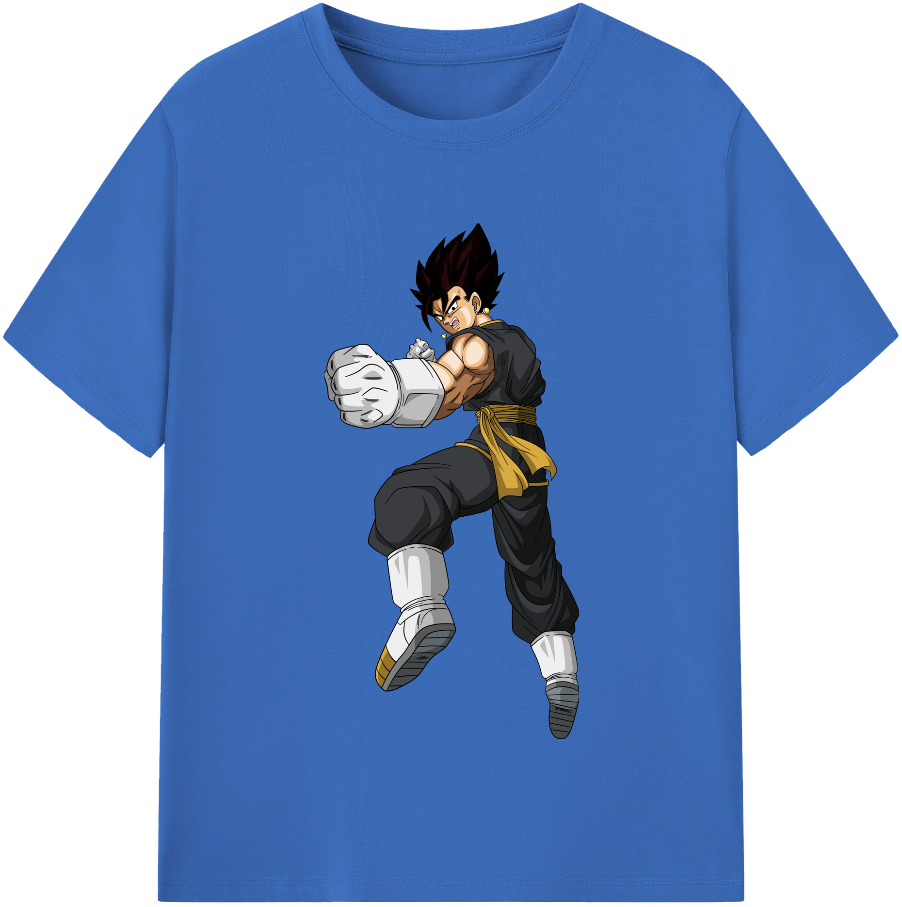 （画像用） ドラゴンボール ベジット DRAGON BALL Vegetto 綿100％半袖Tシャツ（フロントプリント）