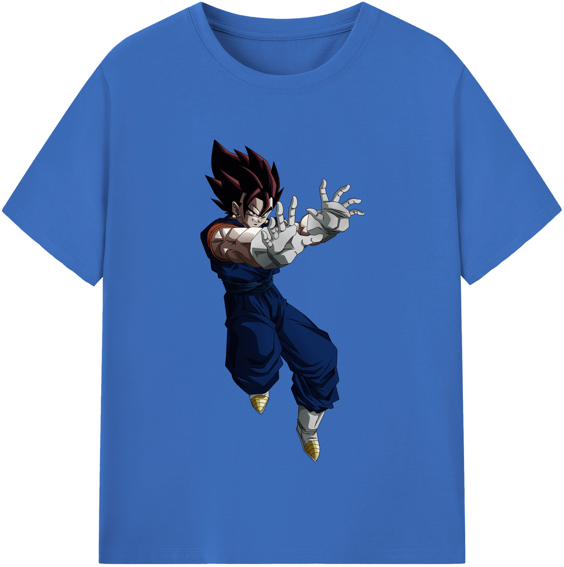 （画像用） ドラゴンボール ベジット DRAGON BALL Vegetto 綿100％半袖Tシャツ（フロントプリント）