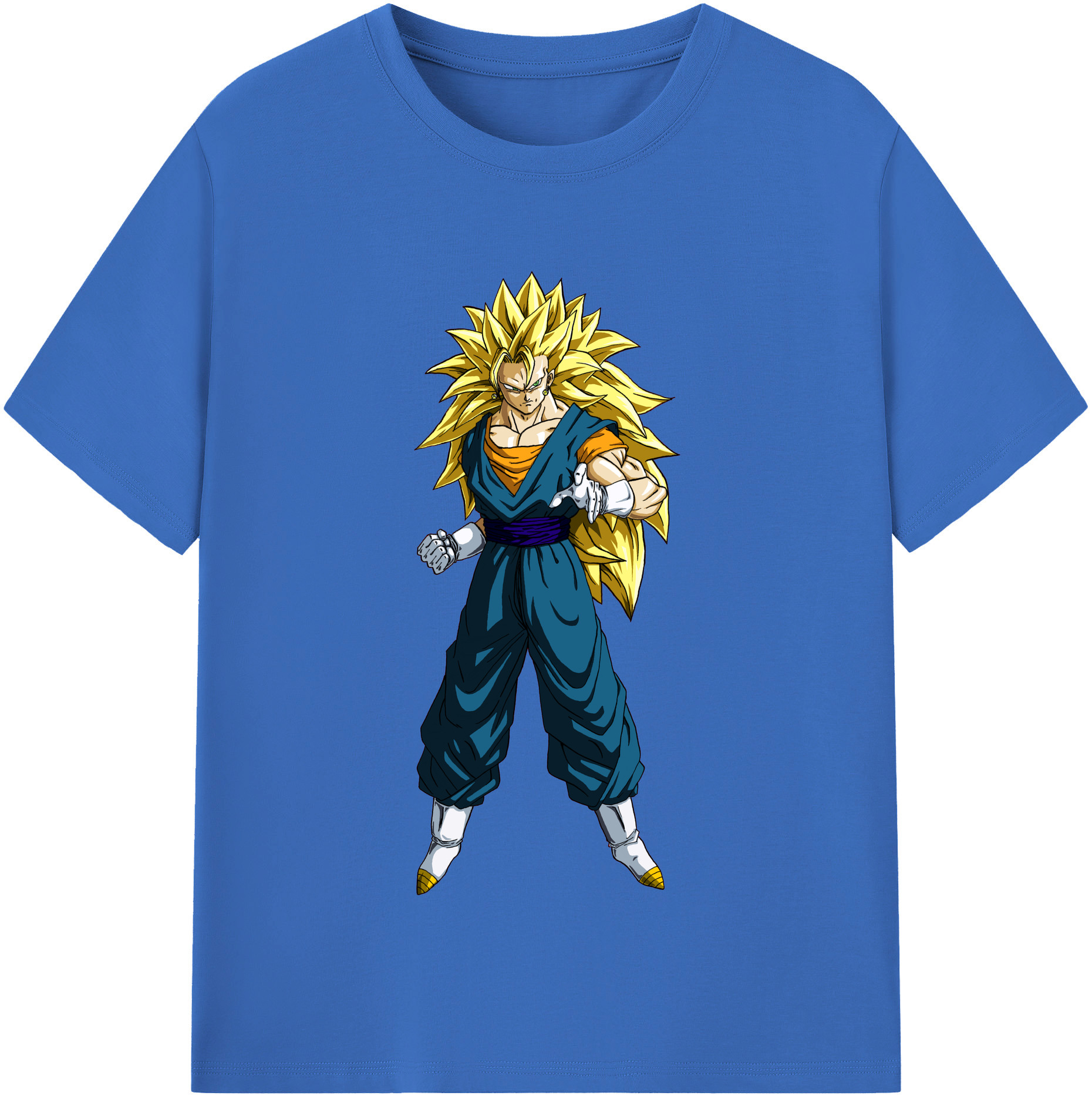 （画像用） ドラゴンボール ベジット DRAGON BALL Vegetto 綿100％半袖Tシャツ（フロントプリント）