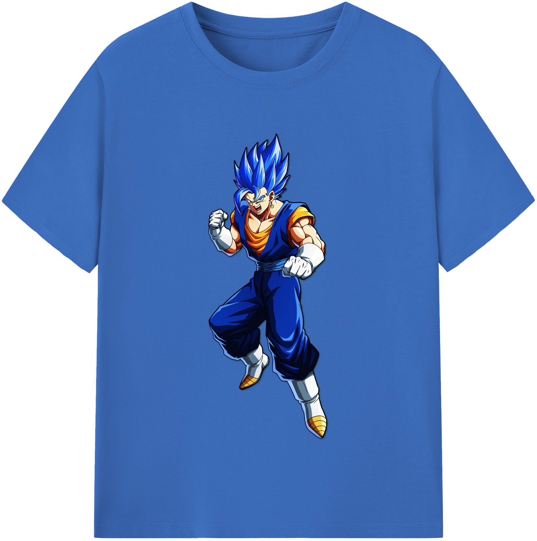 （画像用） ドラゴンボール ベジット DRAGON BALL Vegetto 綿100％半袖Tシャツ（フロントプリント）
