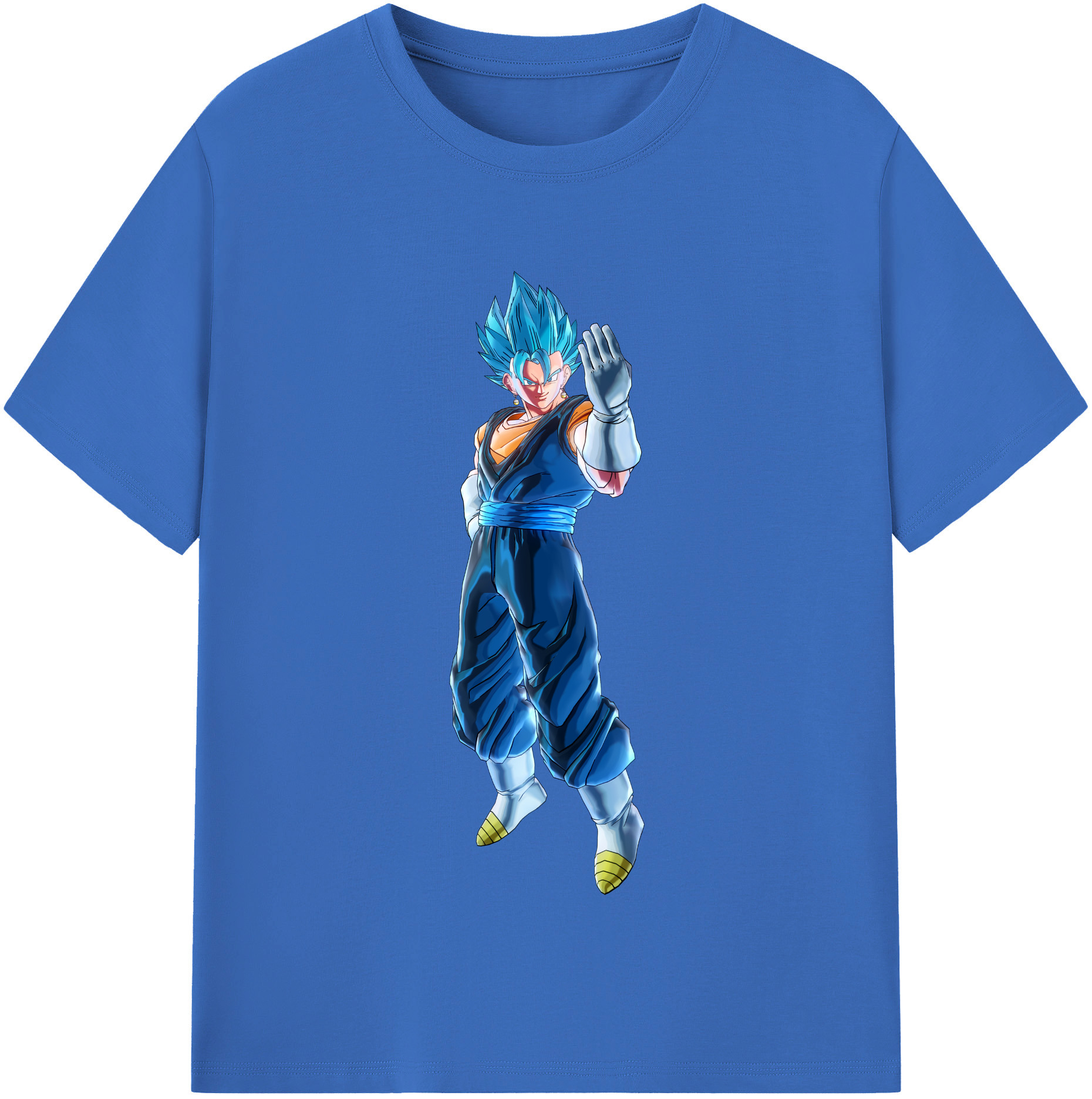 （画像用） ドラゴンボール ベジット DRAGON BALL Vegetto 綿100％半袖Tシャツ（フロントプリント）