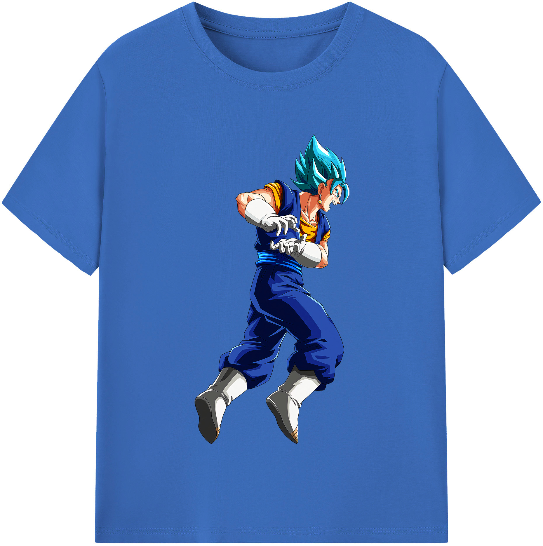 （画像用） ドラゴンボール ベジット DRAGON BALL Vegetto 綿100％半袖Tシャツ（フロントプリント）