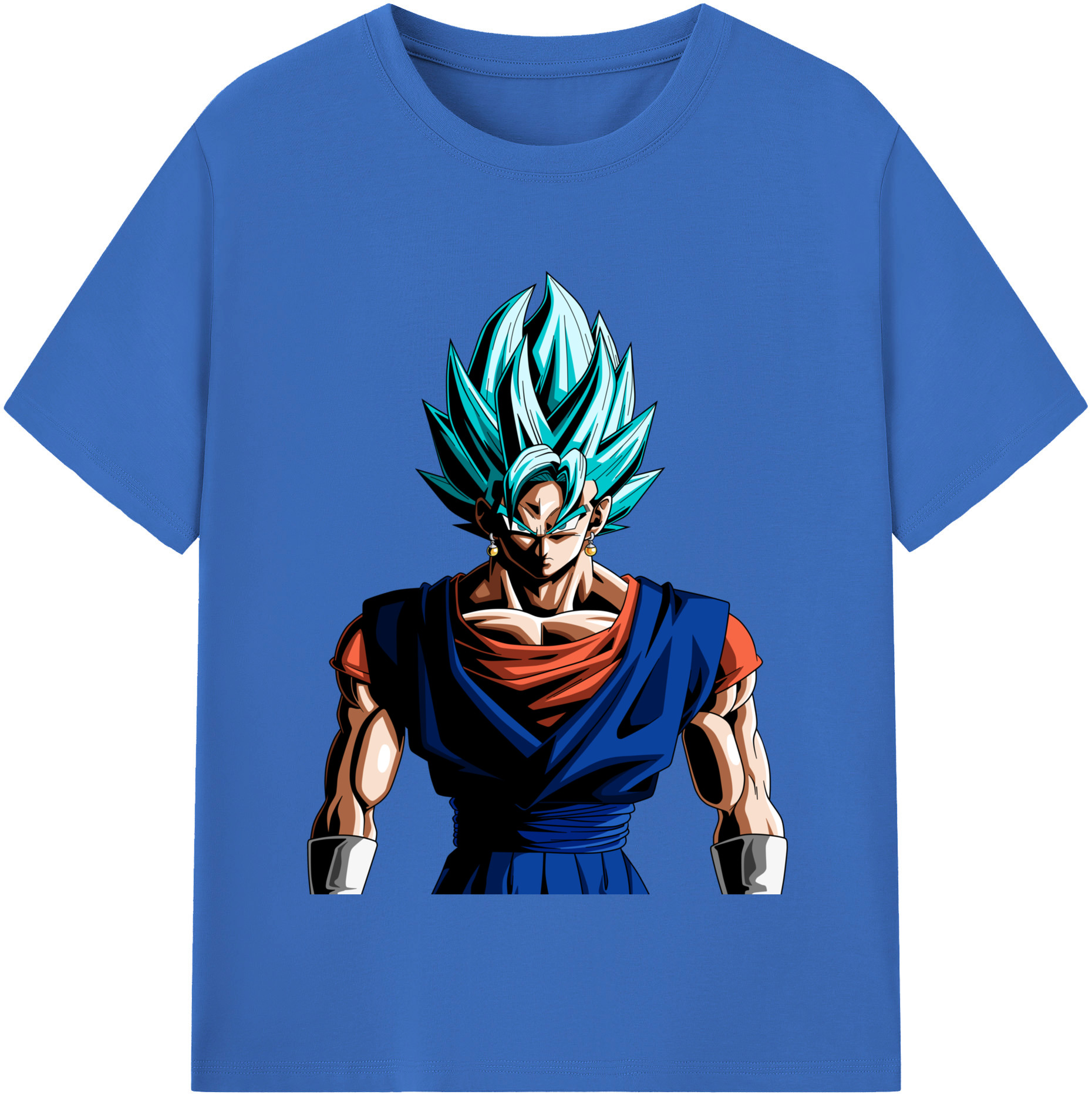 （画像用） ドラゴンボール ベジット DRAGON BALL Vegetto 綿100％半袖Tシャツ（フロントプリント）