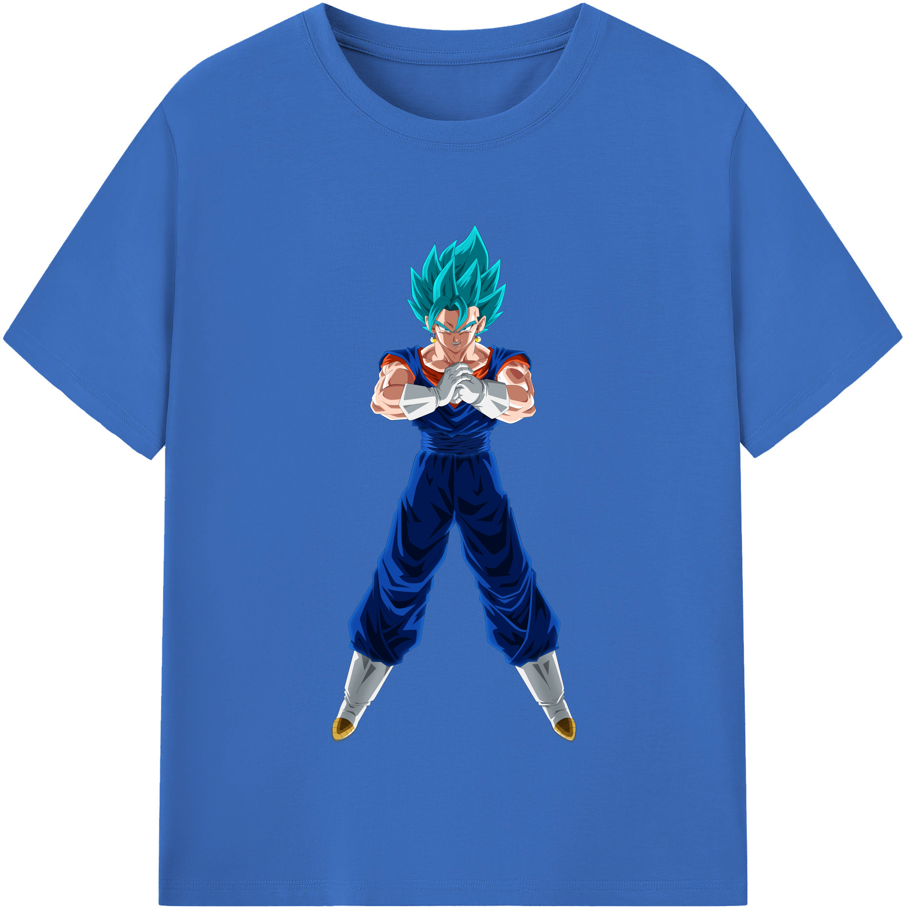 （画像用） ドラゴンボール ベジット DRAGON BALL Vegetto 綿100％半袖Tシャツ（フロントプリント）