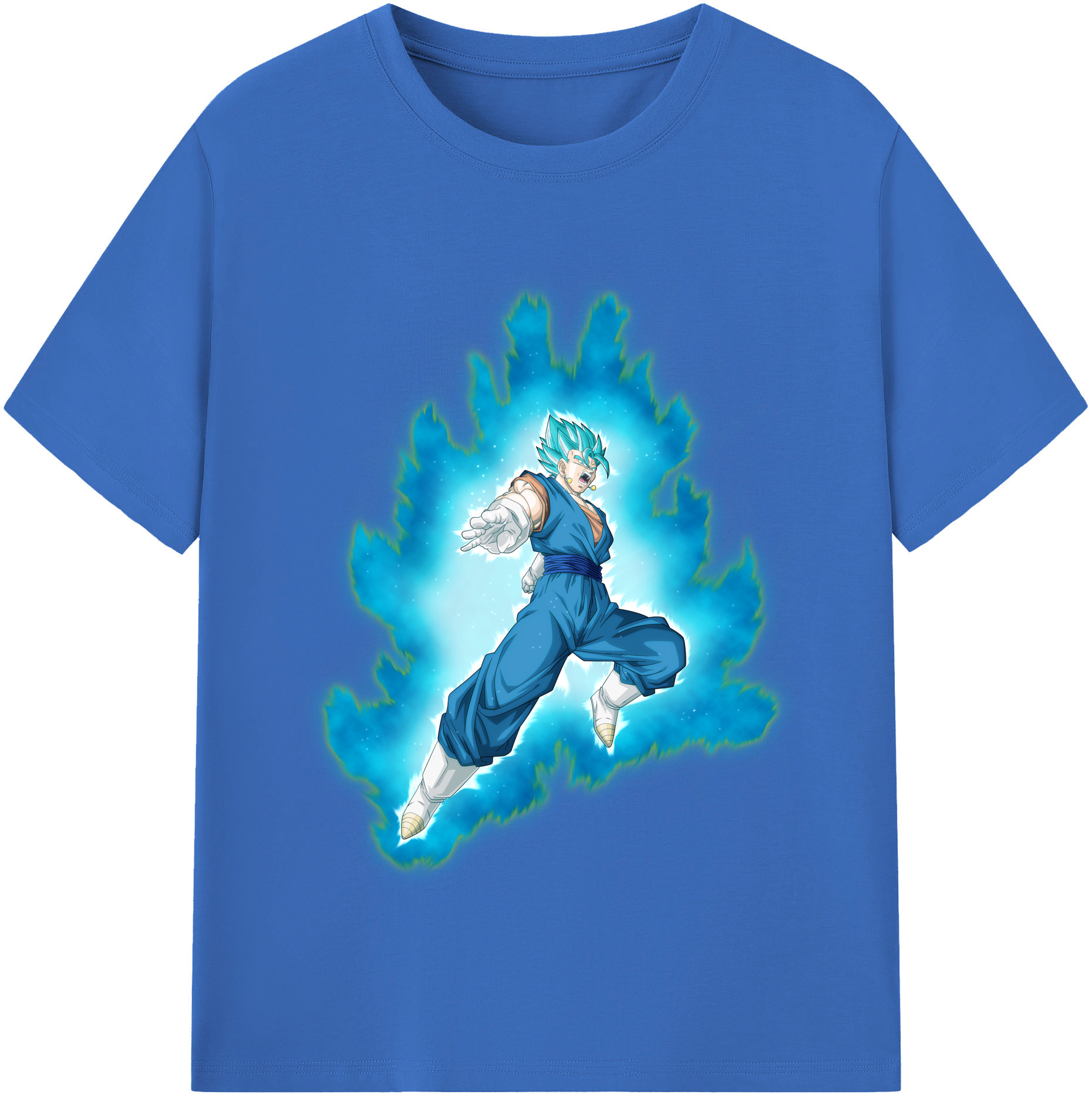 （画像用） ドラゴンボール ベジット DRAGON BALL Vegetto 綿100％半袖Tシャツ（フロントプリント）