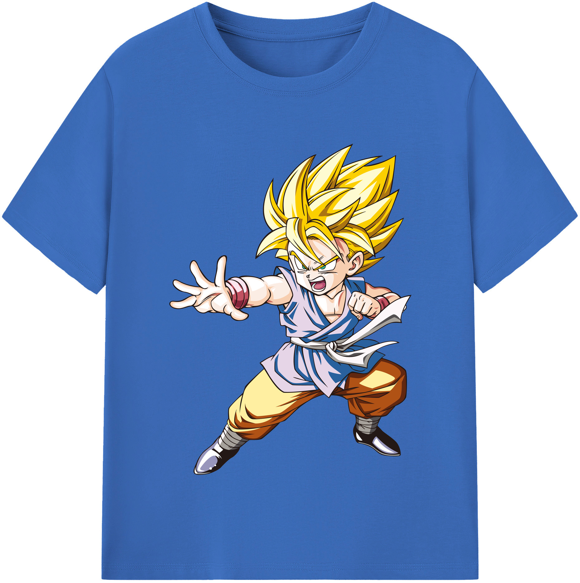 （画像用） ドラゴンボール ベジット DRAGON BALL Vegetto 綿100％半袖Tシャツ（フロントプリント）