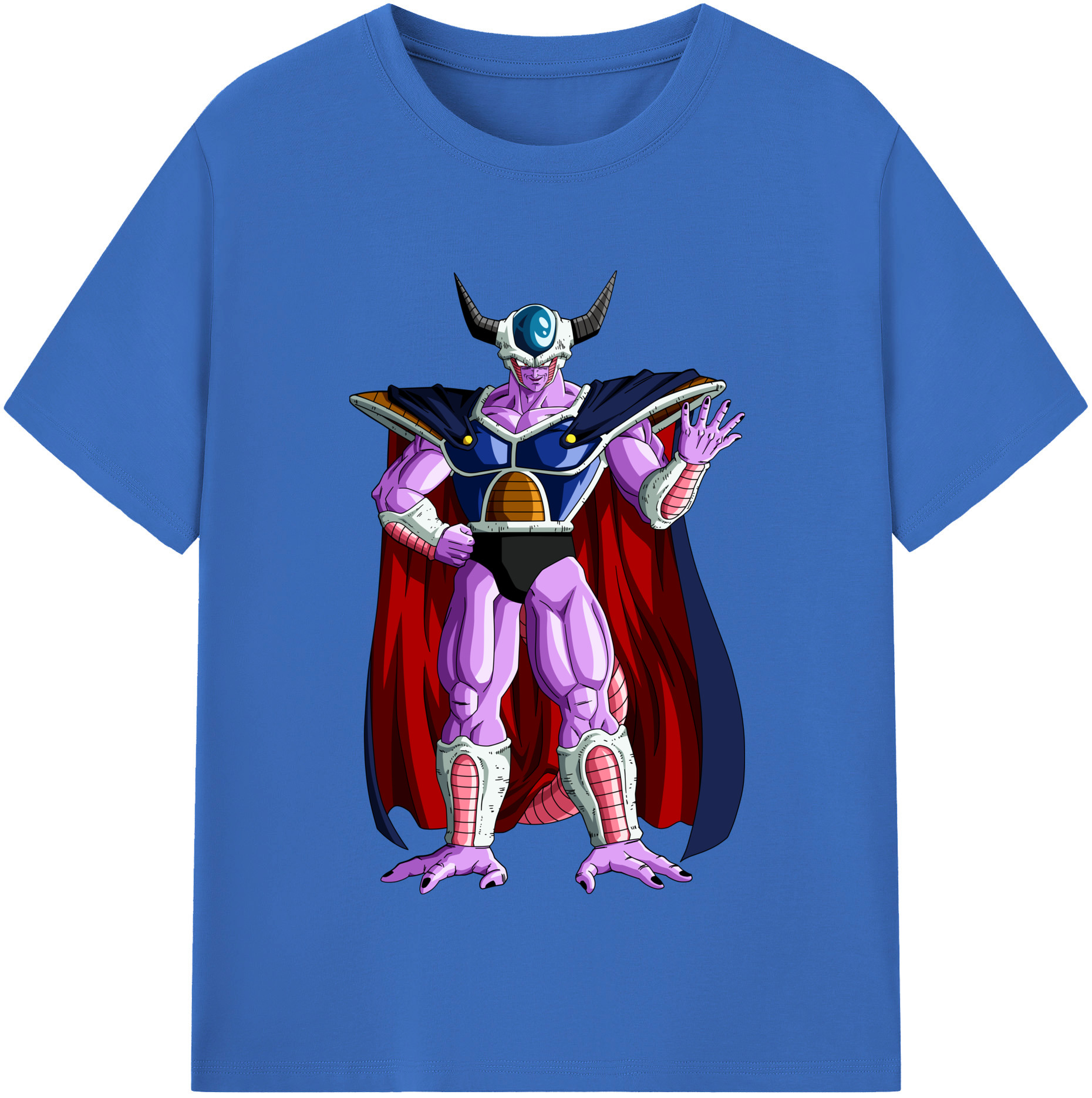 （画像用） ドラゴンボール コルド大王 DRAGON BALL King Cold 綿100％半袖Tシャツ（フロントプリント）