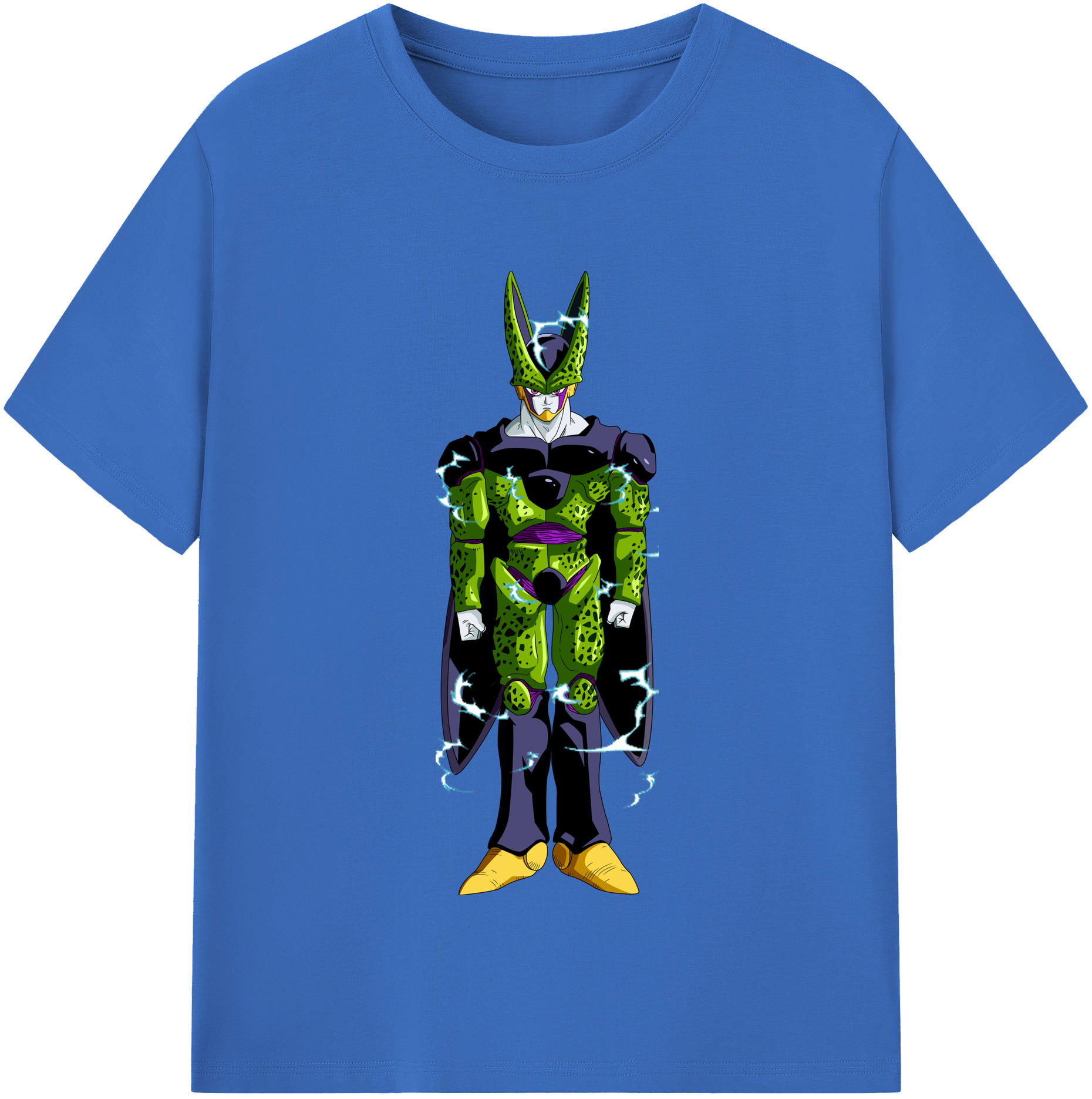 （画像用） ドラゴンボール セル DRAGON BALL Cell 綿100％半袖Tシャツ（フロントプリント）