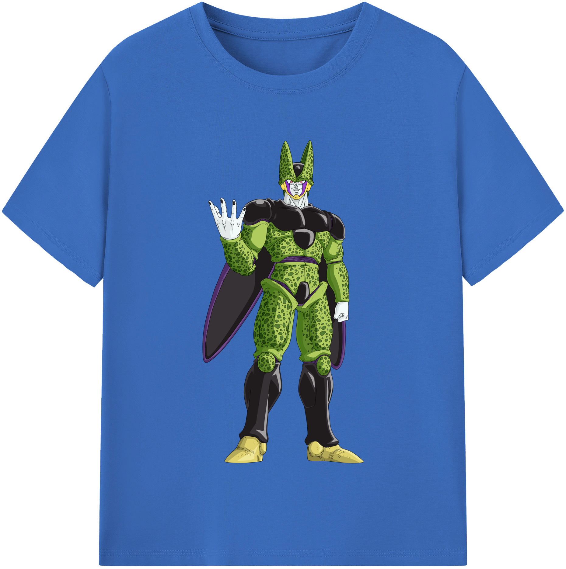（画像用） ドラゴンボール セル DRAGON BALL Cell 綿100％半袖Tシャツ（フロントプリント）