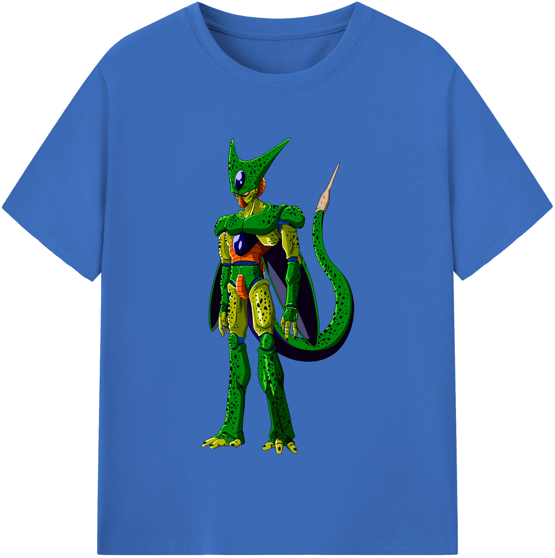 （画像用） ドラゴンボール セル DRAGON BALL Cell 綿100％半袖Tシャツ（フロントプリント）