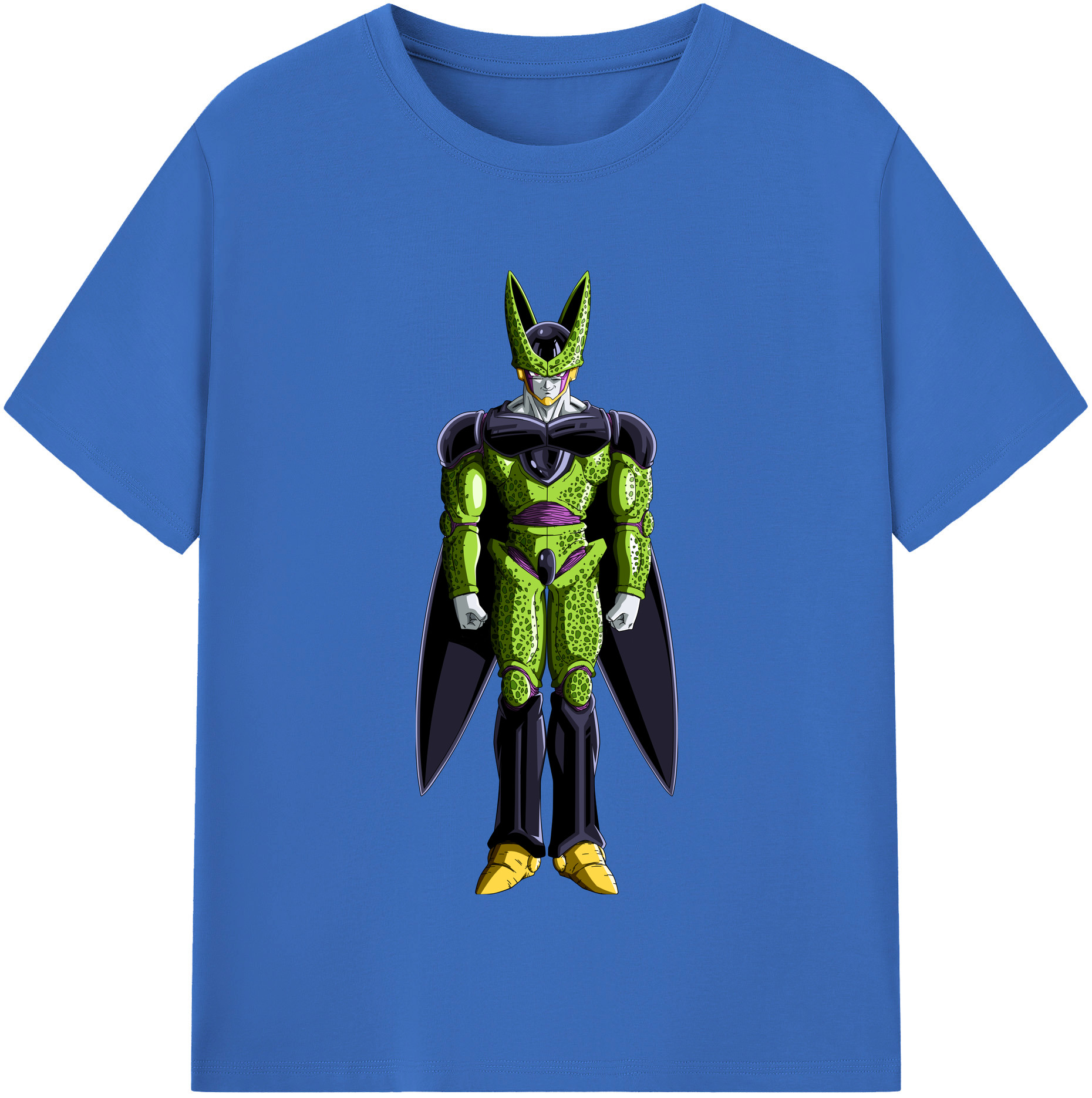 （画像用） ドラゴンボール セル DRAGON BALL Cell 綿100％半袖Tシャツ（フロントプリント）