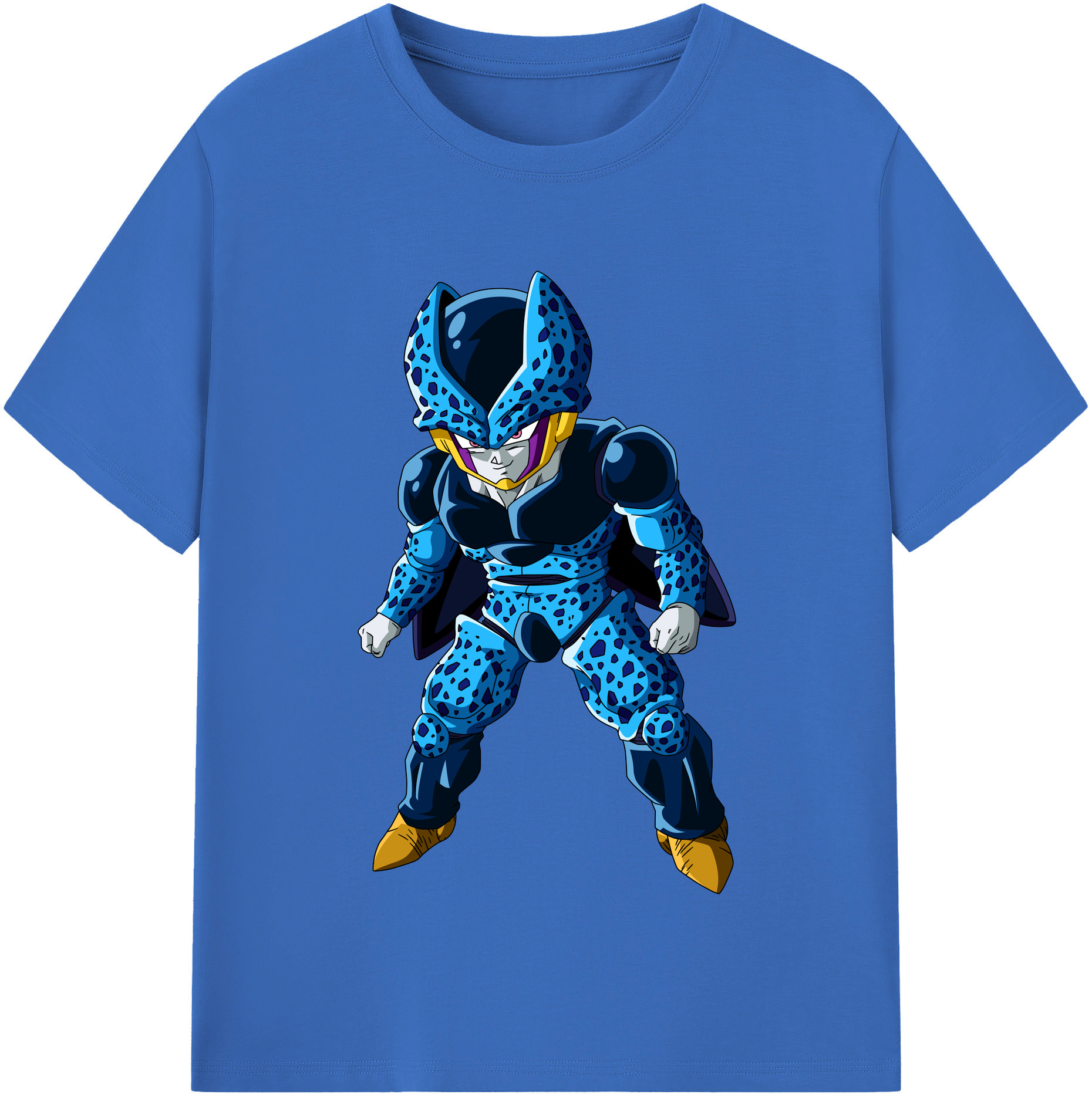 （画像用） ドラゴンボール セル DRAGON BALL Cell 綿100％半袖Tシャツ（フロントプリント）