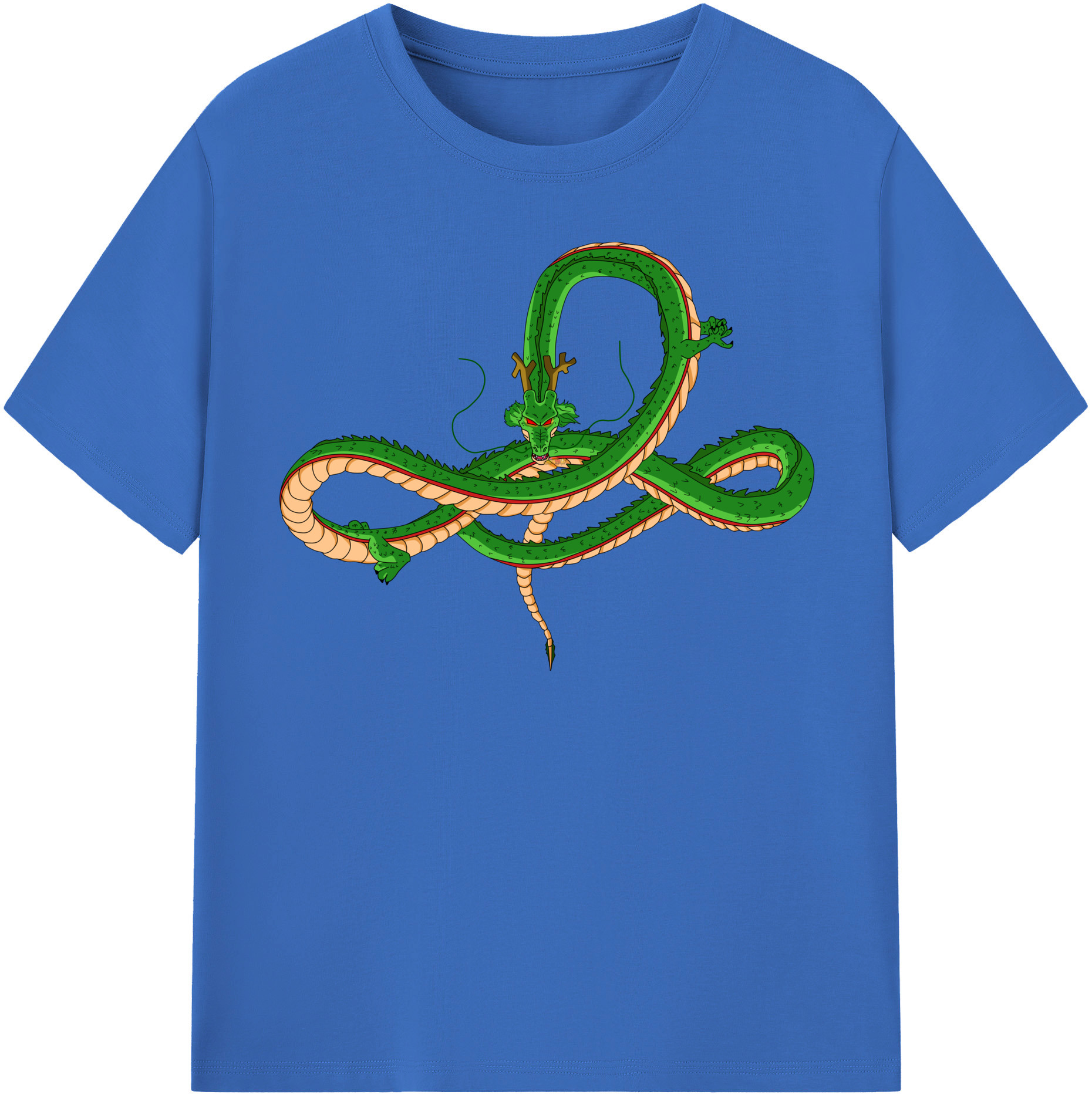 （画像用） ドラゴンボール 神龍 シェンロン DRAGON BALL Shenron 綿100％半袖Tシャツ（フロントプリント）