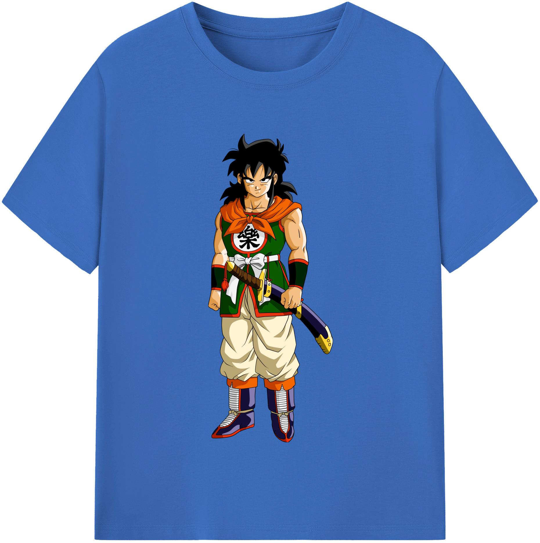 （画像用） ドラゴンボール ヤムチャ DRAGON BALL Yamcha 綿100％半袖Tシャツ（フロントプリント）