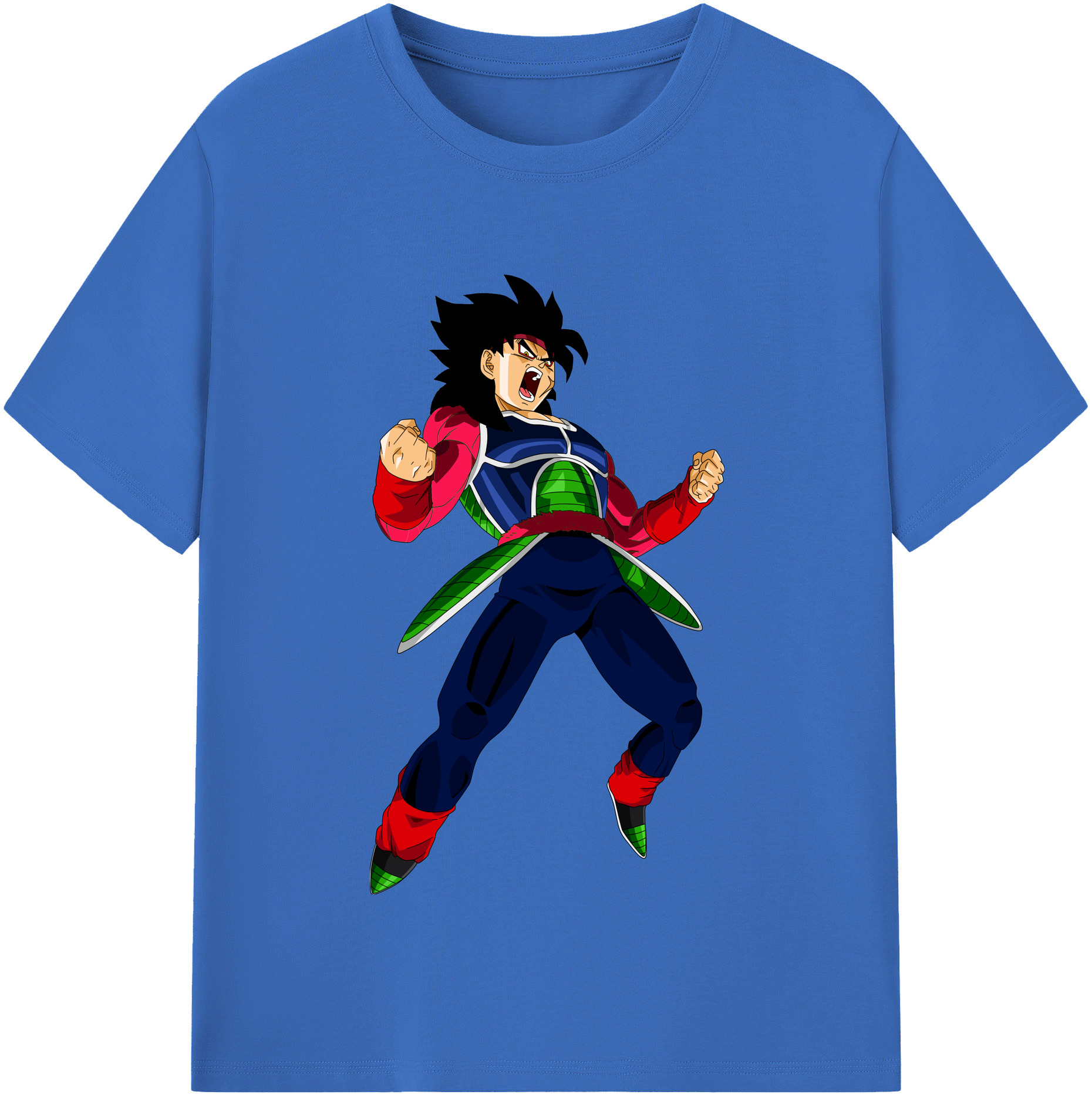 （画像用） ドラゴンボール バーダック DRAGON BALL Burdock 綿100％半袖Tシャツ（フロントプリント）