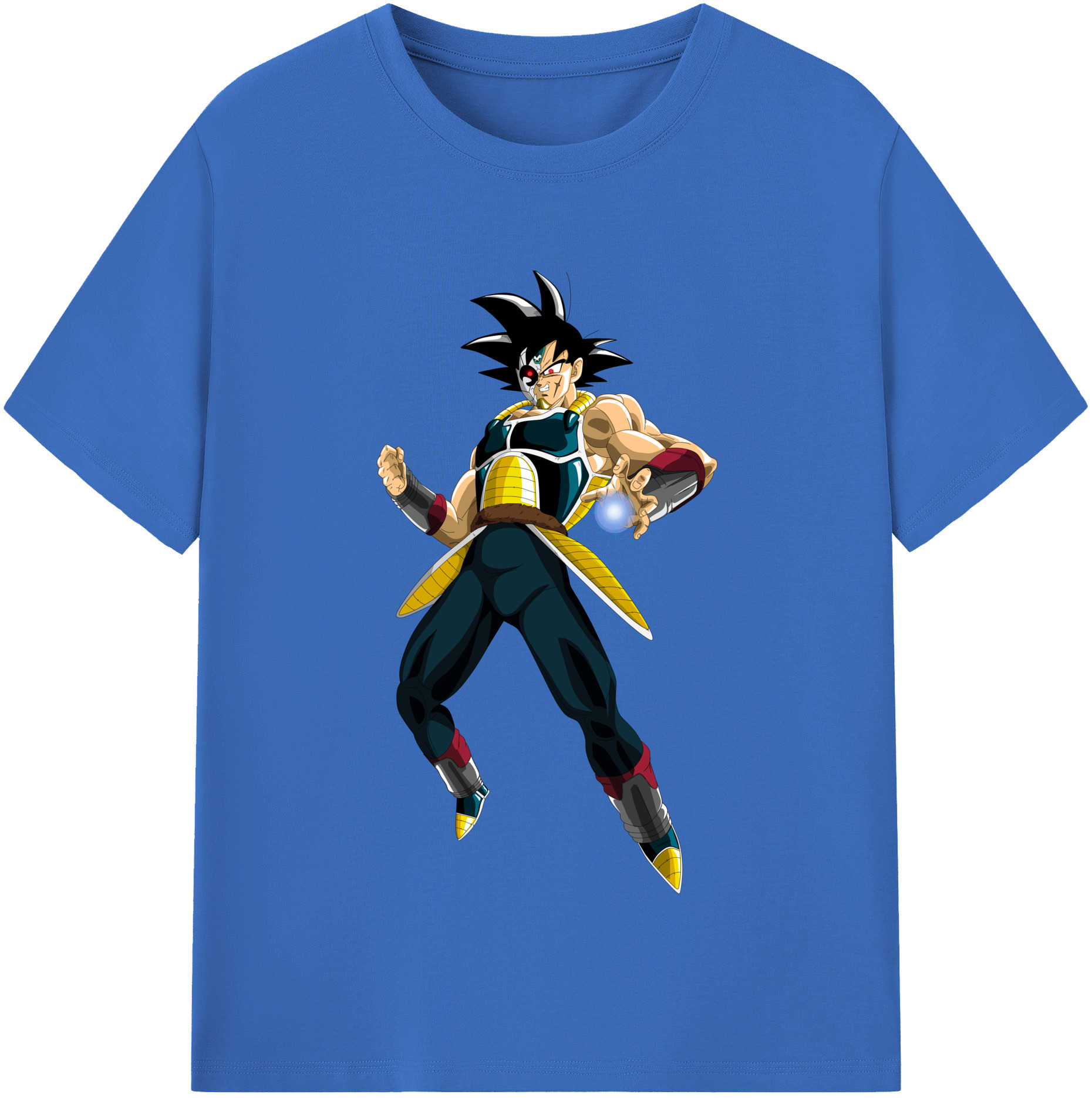 （画像用） ドラゴンボール バーダック DRAGON BALL Burdock 綿100％半袖Tシャツ（フロントプリント）