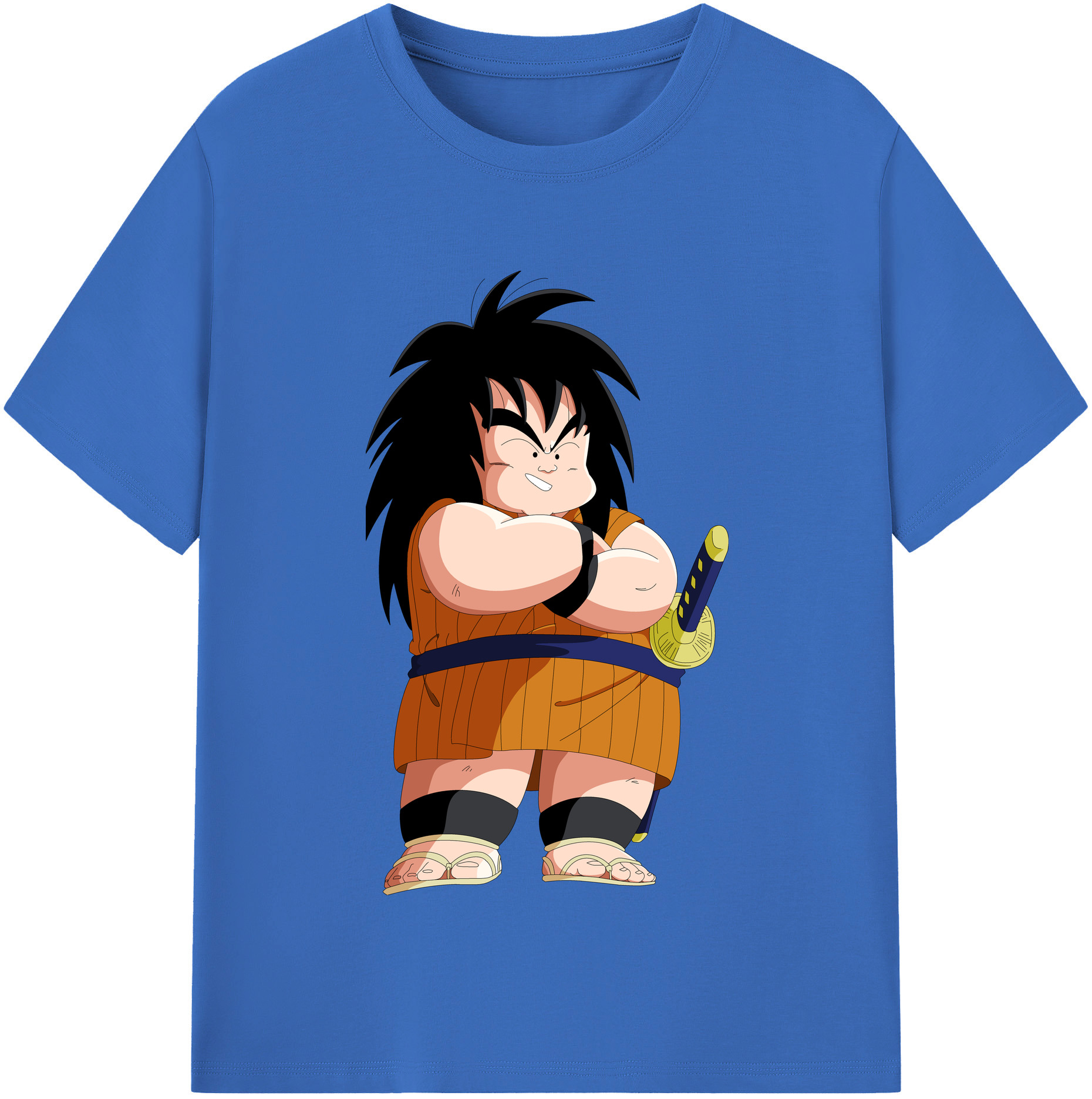 （画像用） ドラゴンボール やじろべえ DRAGON BALL Yajirobe 綿100％半袖Tシャツ（フロントプリント）