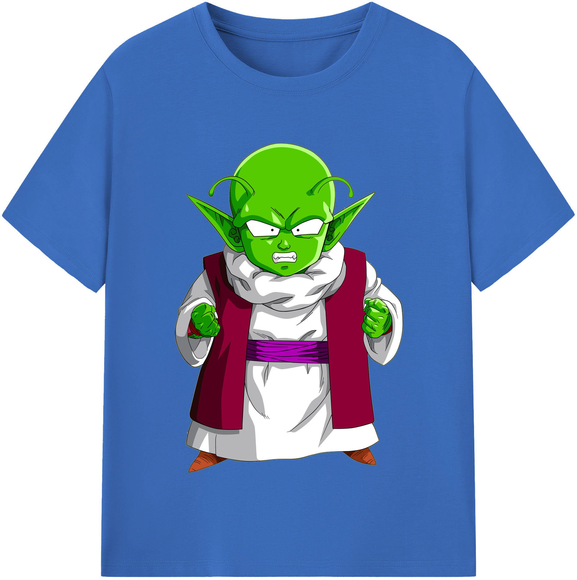 （画像用） ドラゴンボール ピッコロ DRAGON BALL Piccolo 綿100％半袖Tシャツ（フロントプリント）