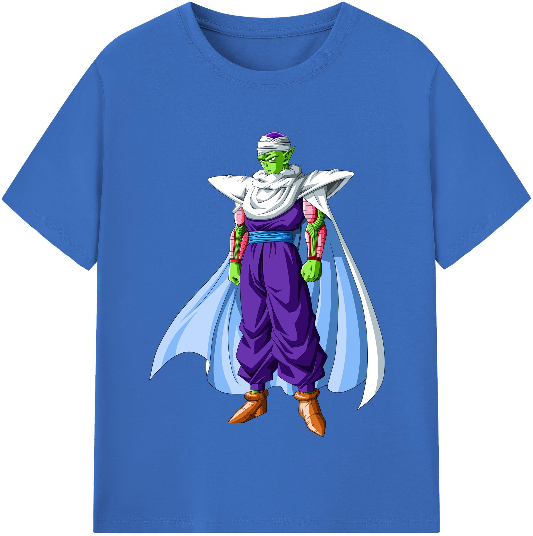 （画像用） ドラゴンボール ピッコロ DRAGON BALL Piccolo 綿100％半袖Tシャツ（フロントプリント）