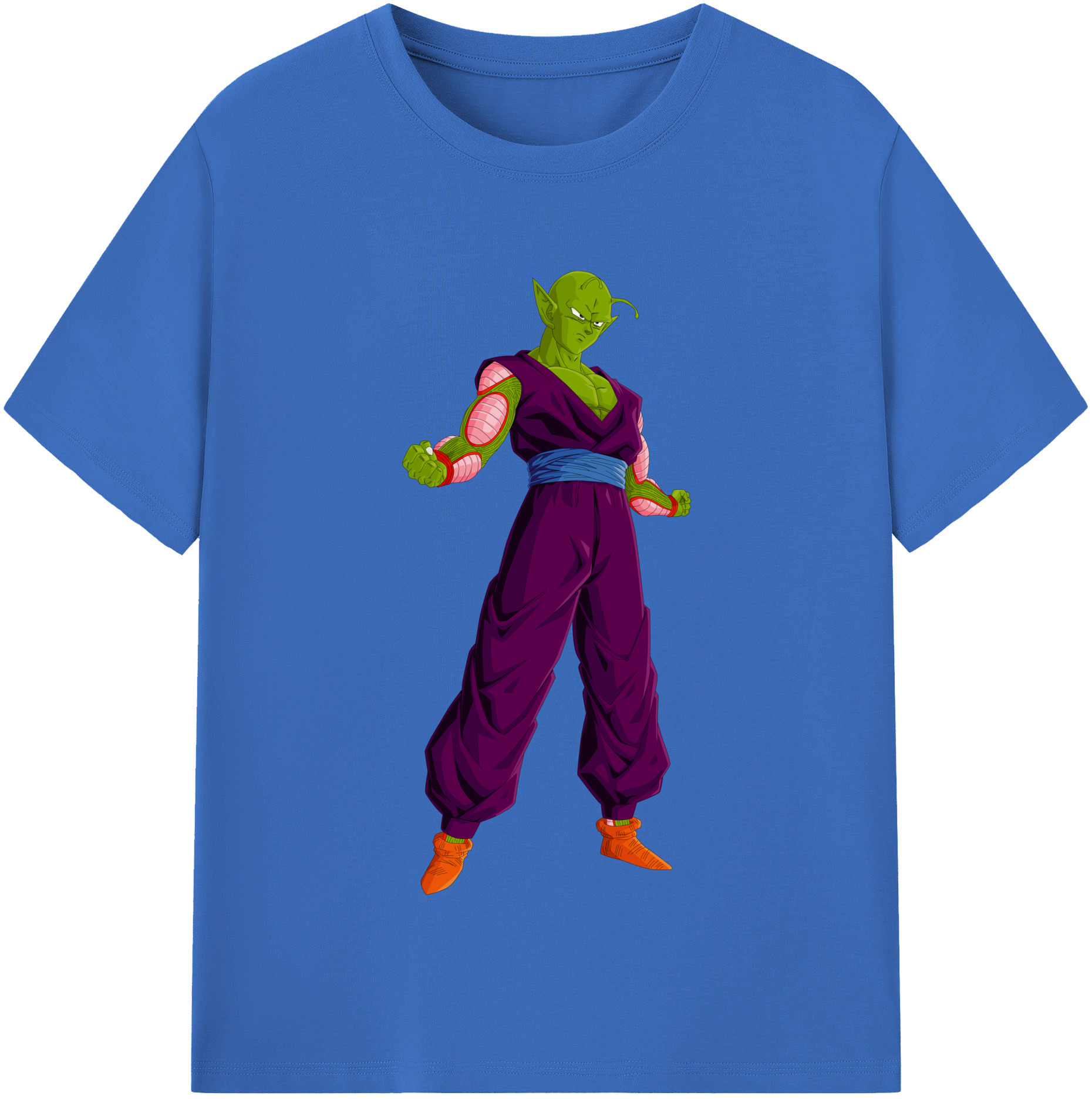 （画像用） ドラゴンボール ピッコロ DRAGON BALL Piccolo 綿100％半袖Tシャツ（フロントプリント）