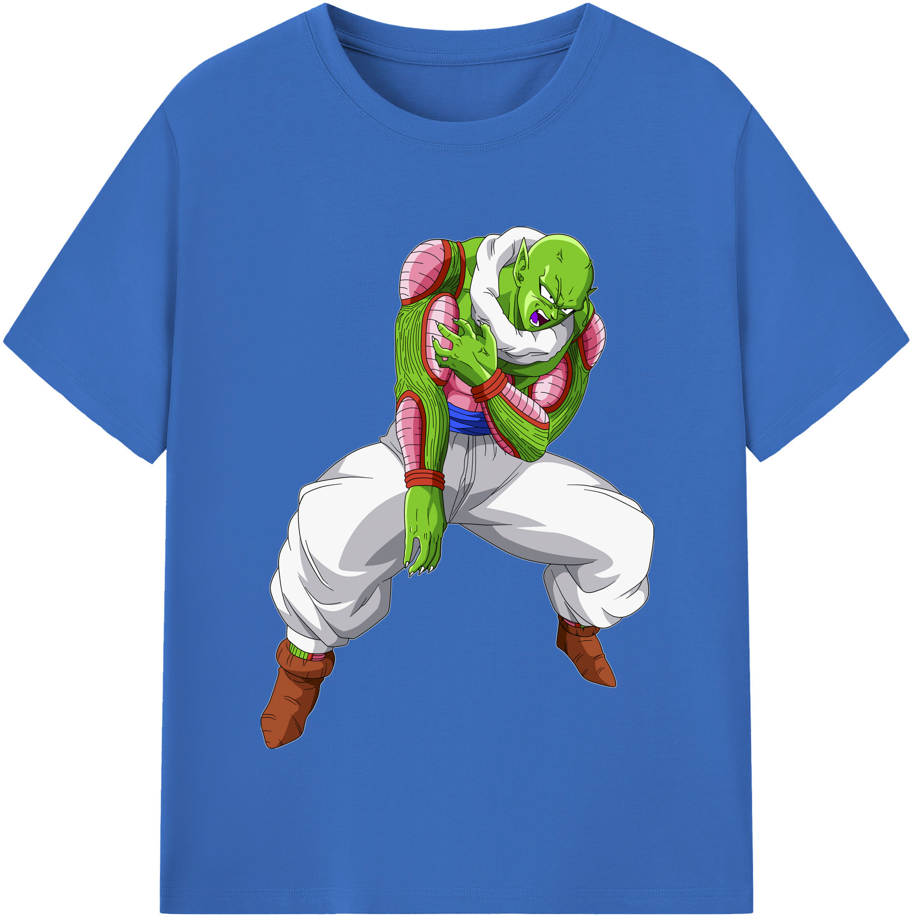 （画像用） ドラゴンボール ピッコロ DRAGON BALL Piccolo 綿100％半袖Tシャツ（フロントプリント）