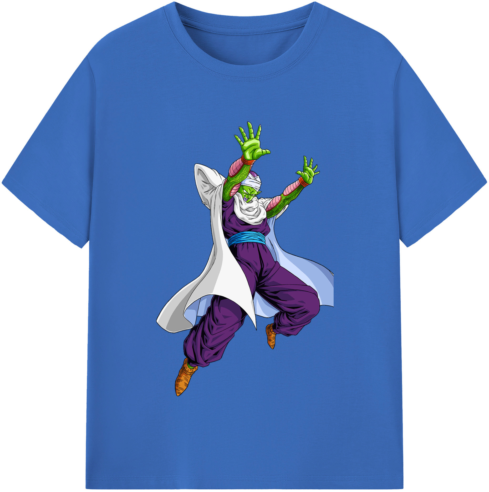 （画像用） ドラゴンボール ピッコロ DRAGON BALL Piccolo 綿100％半袖Tシャツ（フロントプリント）