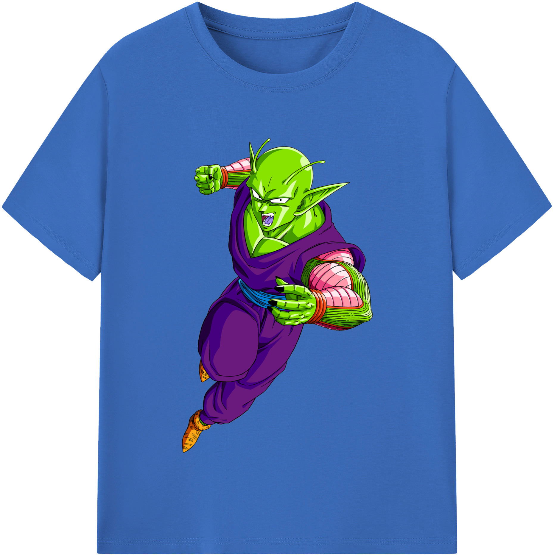 （画像用） ドラゴンボール ピッコロ DRAGON BALL Piccolo 綿100％半袖Tシャツ（フロントプリント）