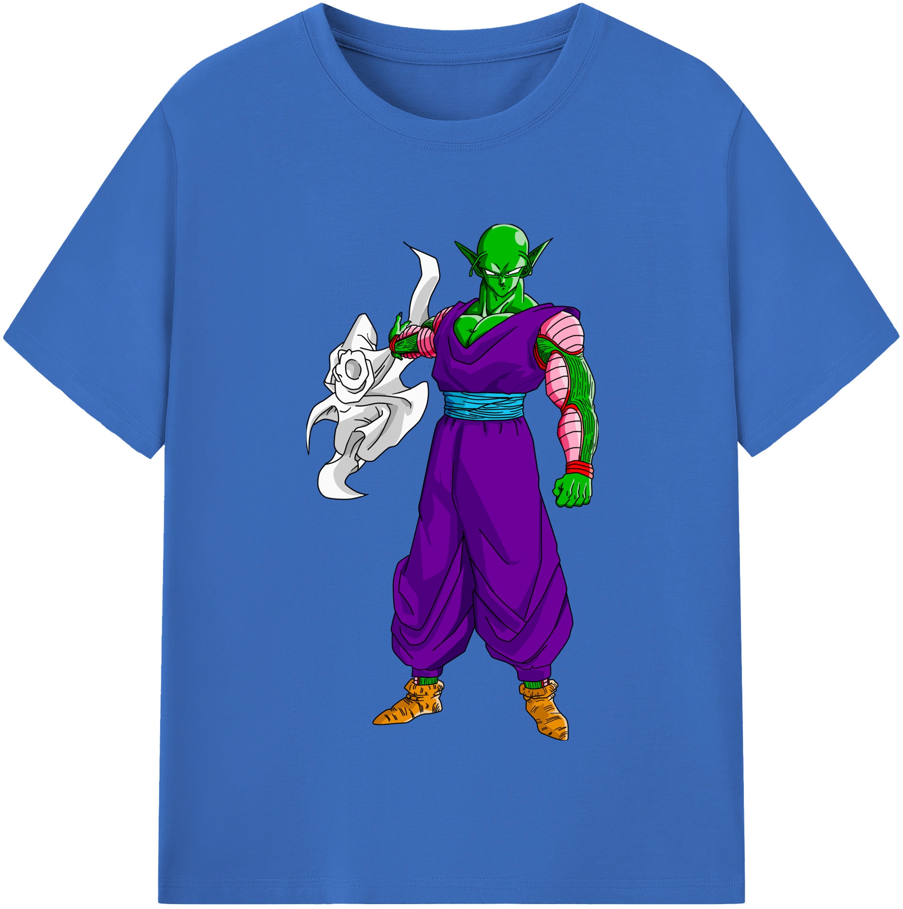（画像用） ドラゴンボール ピッコロ DRAGON BALL Piccolo 綿100％半袖Tシャツ（フロントプリント）