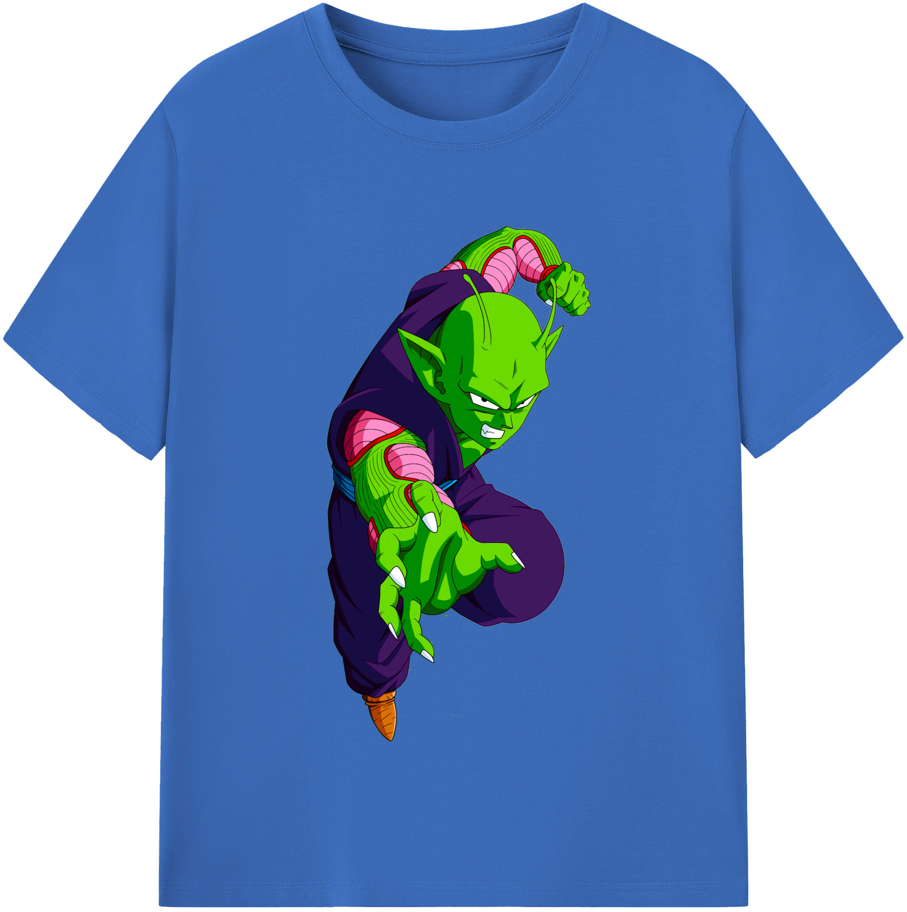 （画像用） ドラゴンボール ピッコロ DRAGON BALL Piccolo 綿100％半袖Tシャツ（フロントプリント）