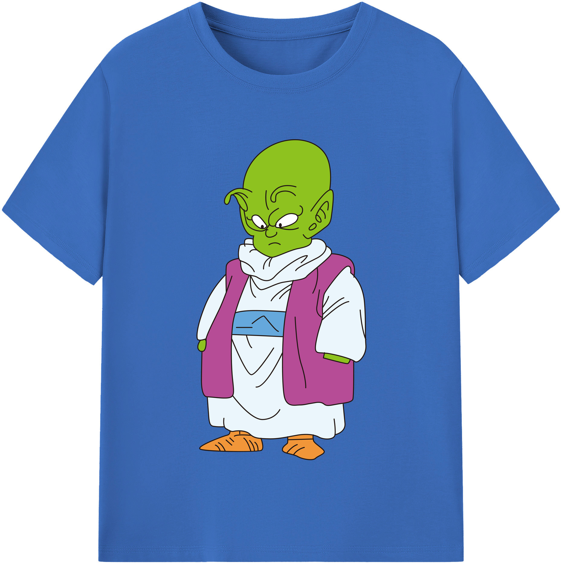 （画像用） ドラゴンボール ピッコロ DRAGON BALL Piccolo 綿100％半袖Tシャツ（フロントプリント）
