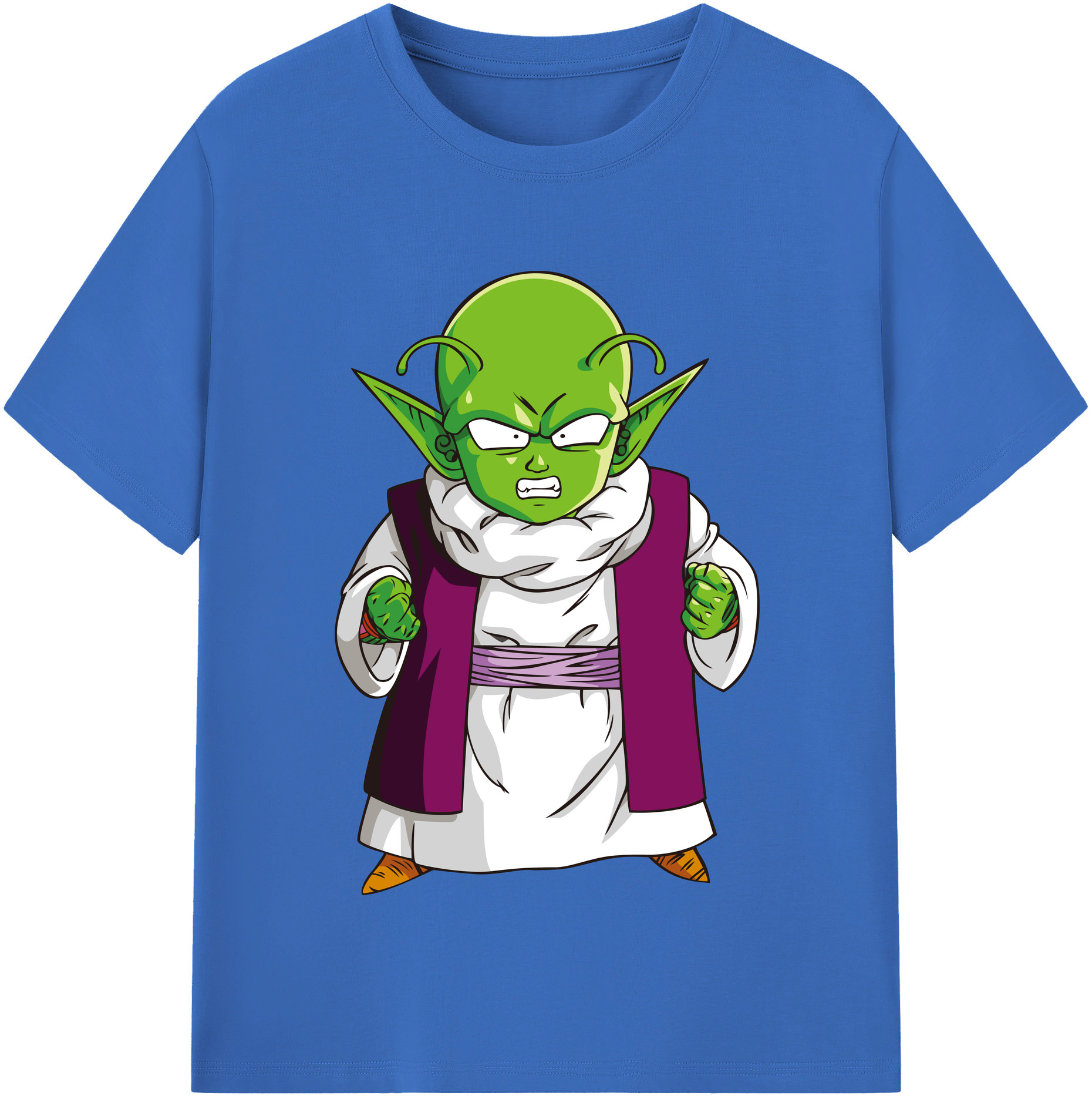 （画像用） ドラゴンボール ピッコロ DRAGON BALL Piccolo 綿100％半袖Tシャツ（フロントプリント）