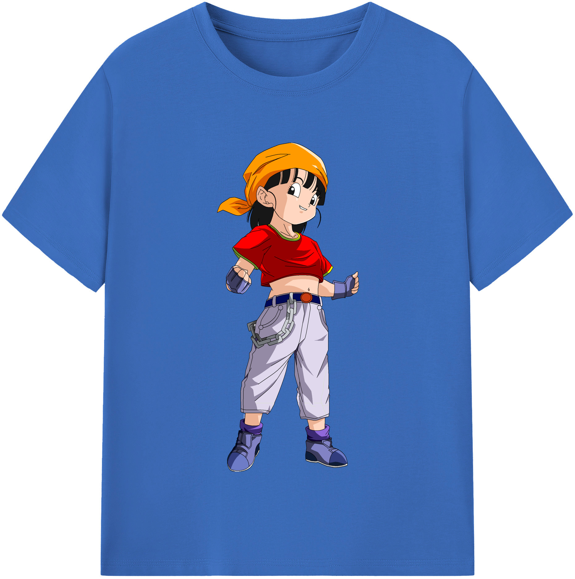 （画像用） ドラゴンボール パン DRAGON BALL Pan 綿100％半袖Tシャツ（フロントプリント）