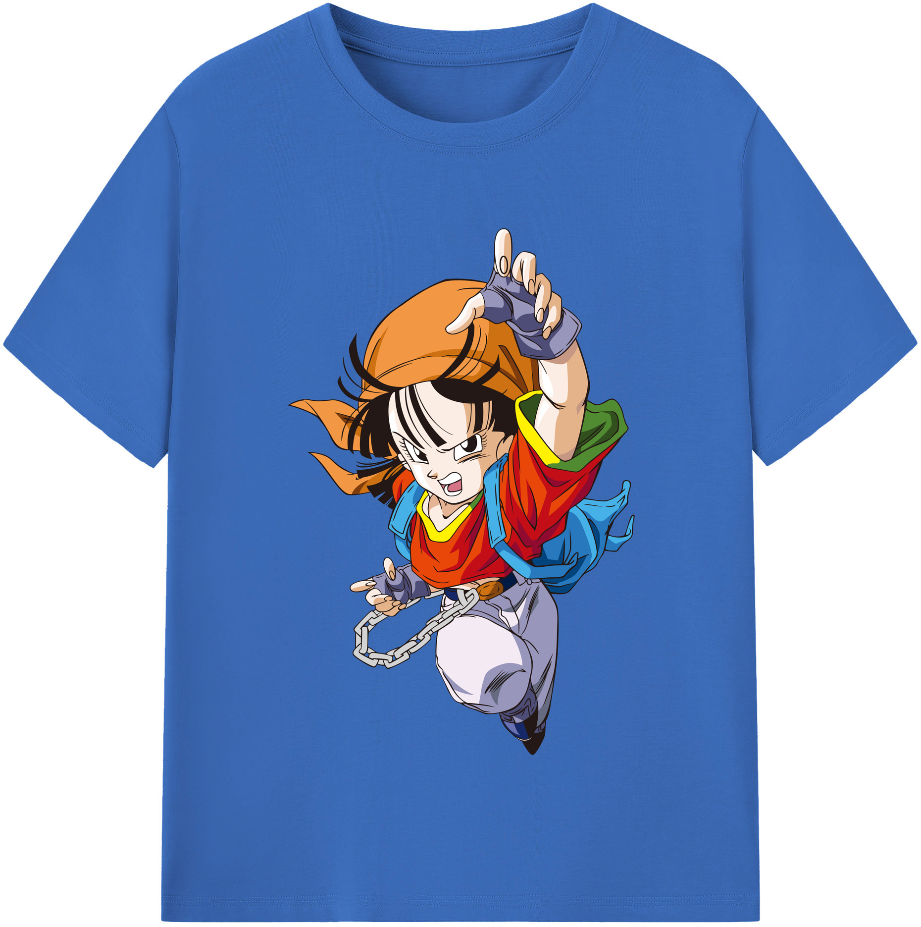 （画像用） ドラゴンボール パン DRAGON BALL Pan 綿100％半袖Tシャツ（フロントプリント）