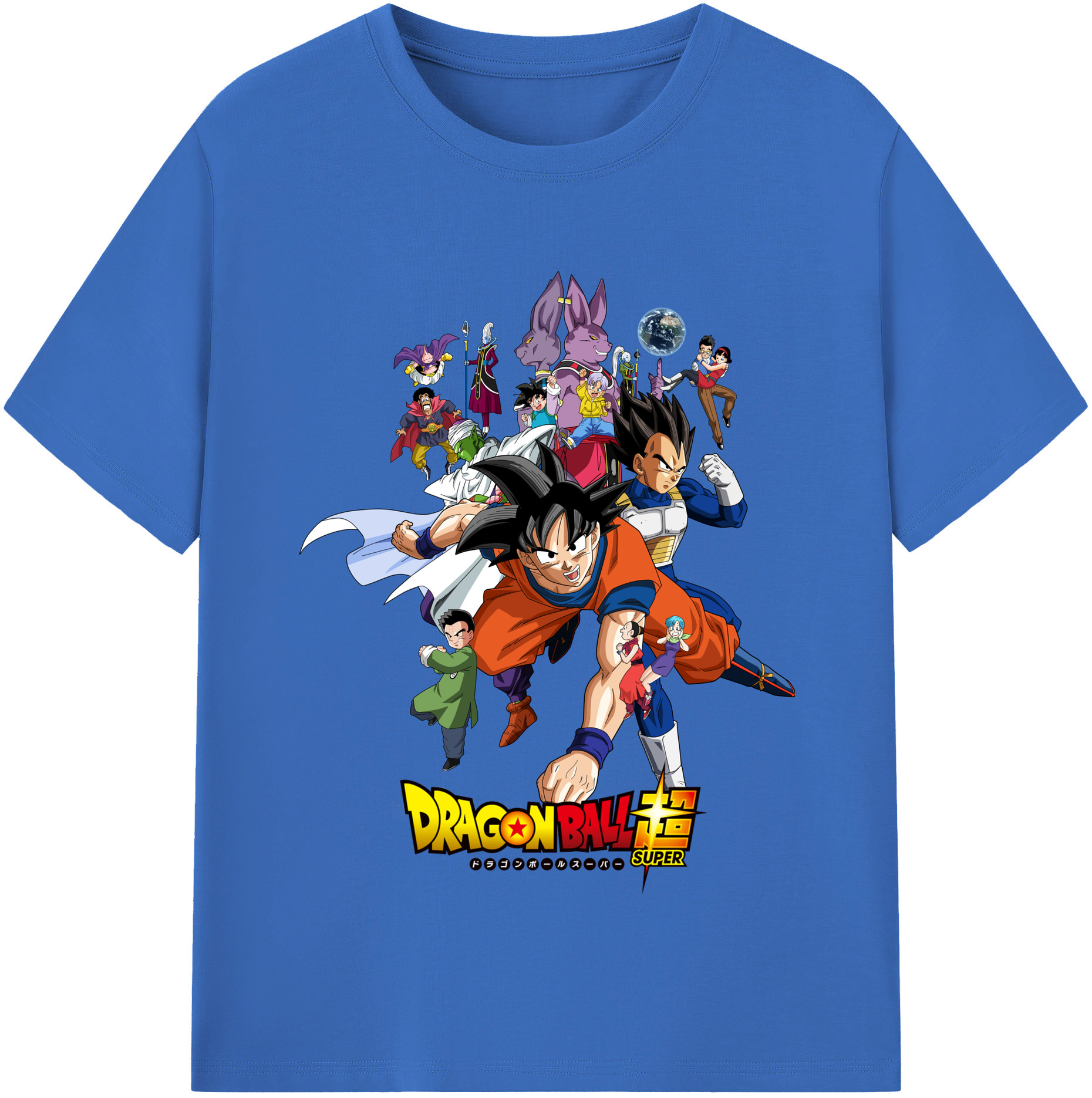 （画像用） ドラゴンボール DRAGON BALL 綿100％半袖Tシャツ（フロントプリント）