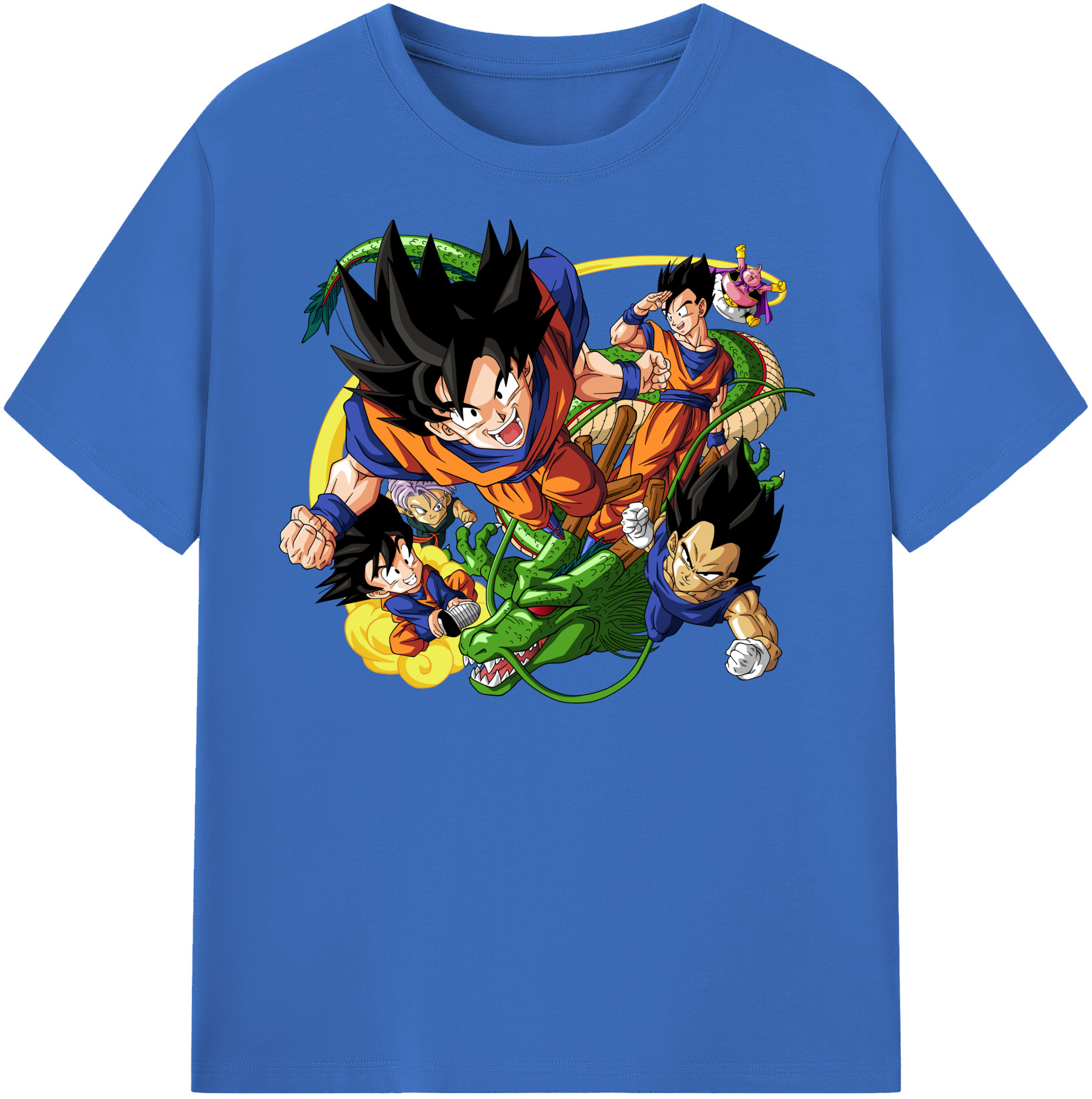 （画像用） ドラゴンボール DRAGON BALL 綿100％半袖Tシャツ（フロントプリント）