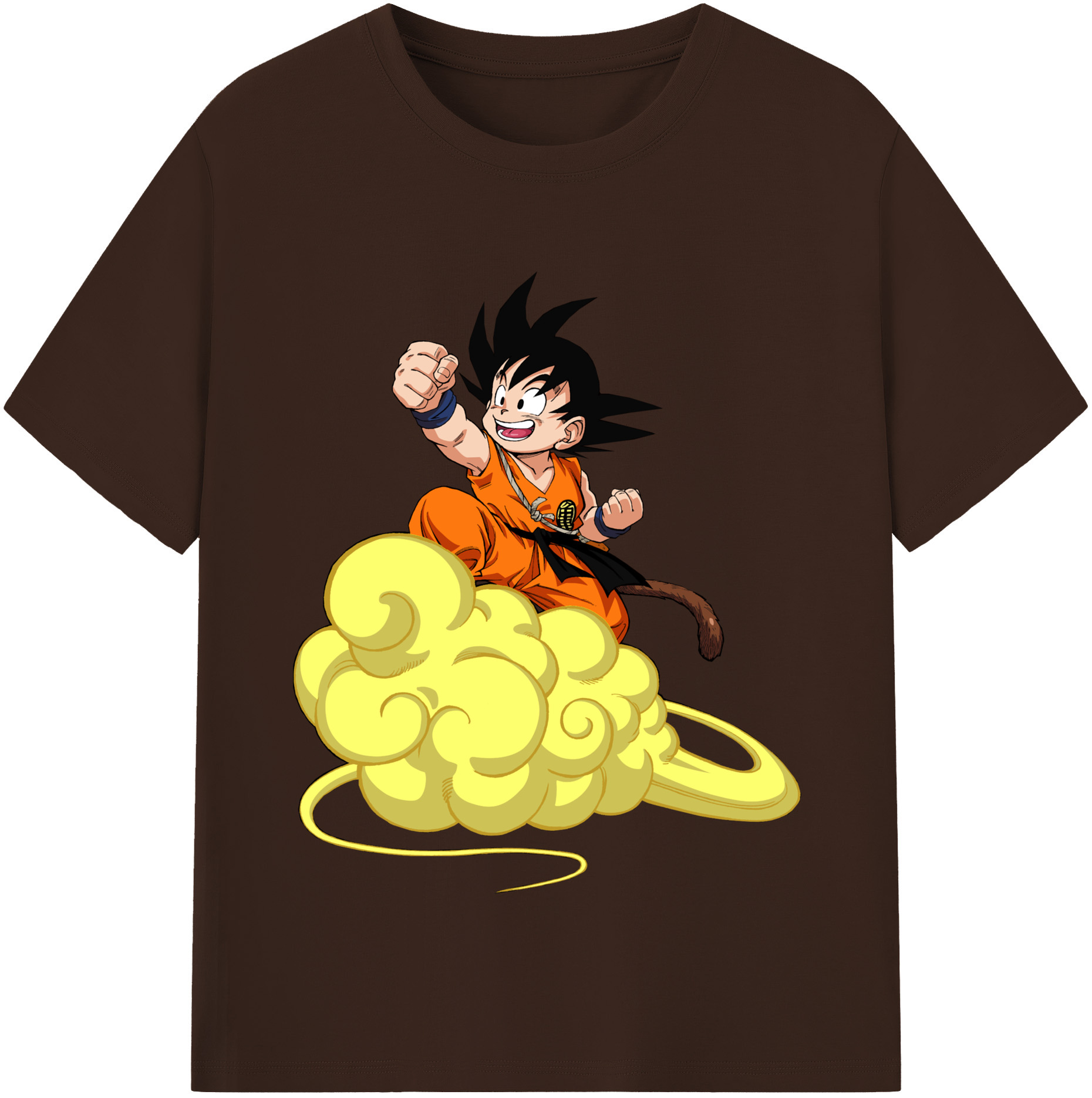（画像用） ドラゴンボール 孫悟空（そん ごくう）Son Goku カカロット DRAGON BALL Kakarotto 綿100％半袖Tシャツ（フロントプリント）