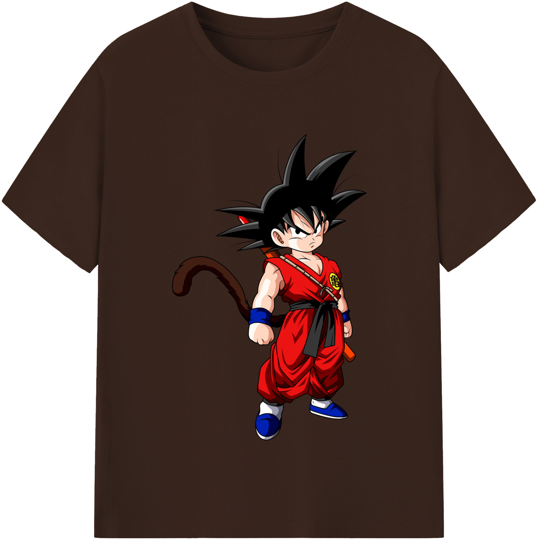 （画像用） ドラゴンボール 孫悟空（そん ごくう）Son Goku カカロット DRAGON BALL Kakarotto 綿100％半袖Tシャツ（フロントプリント）