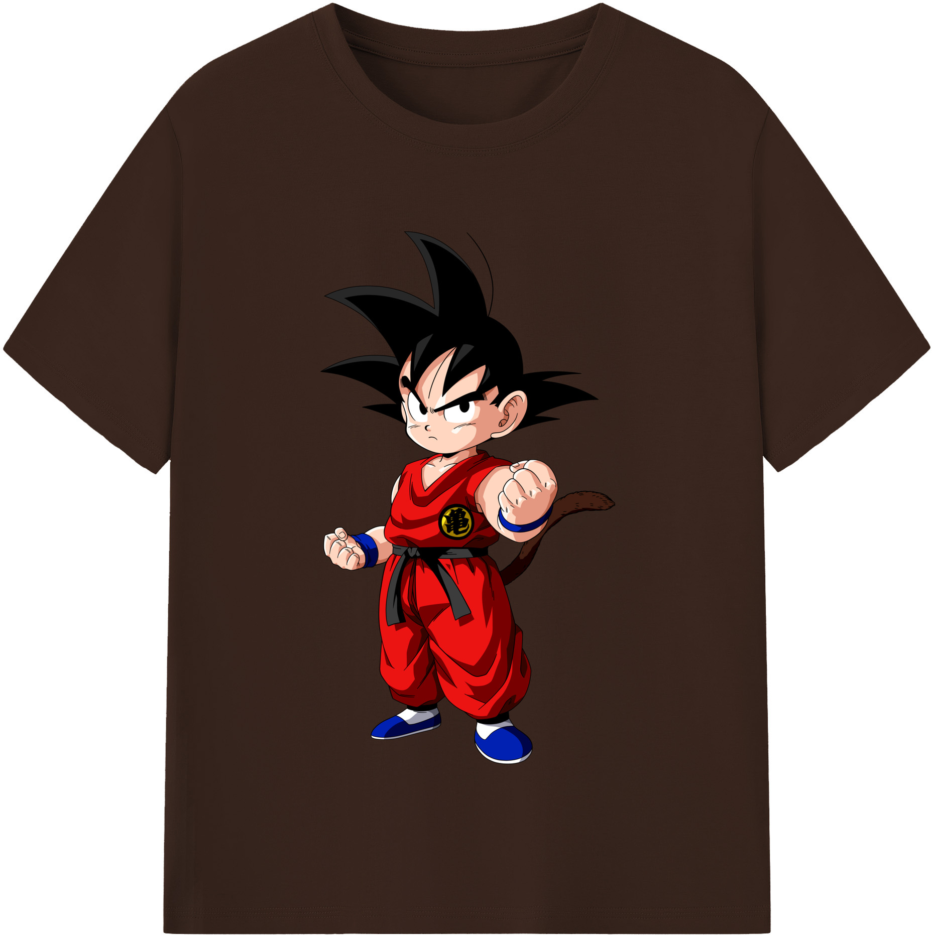 （画像用） ドラゴンボール 孫悟空（そん ごくう）Son Goku カカロット DRAGON BALL Kakarotto 綿100％半袖Tシャツ（フロントプリント）