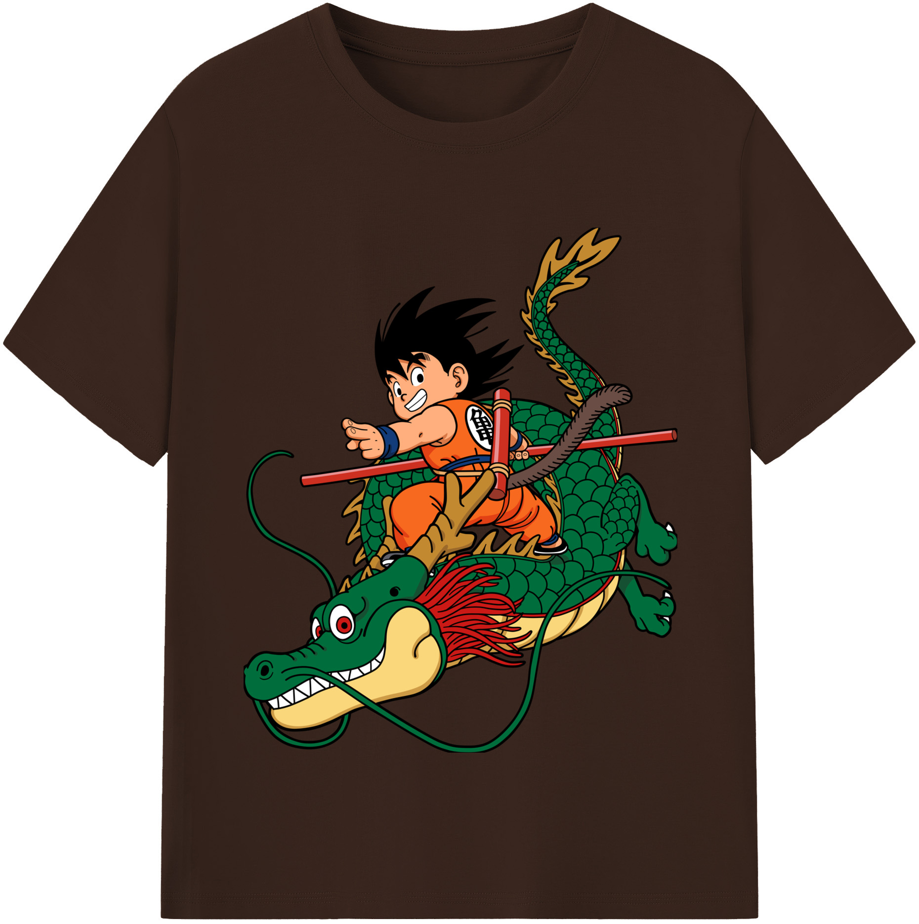 （画像用） ドラゴンボール 孫悟空（そん ごくう）Son Goku カカロット DRAGON BALL Kakarotto 綿100％半袖Tシャツ（フロントプリント）