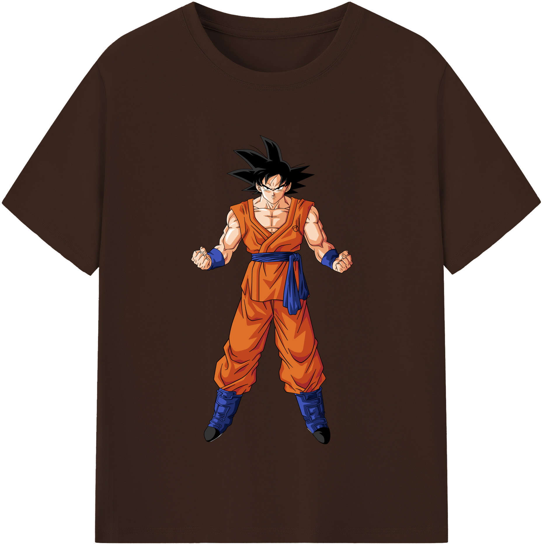 （画像用） ドラゴンボール 孫悟空（そん ごくう）Son Goku カカロット DRAGON BALL Kakarotto 綿100％半袖Tシャツ（フロントプリント）