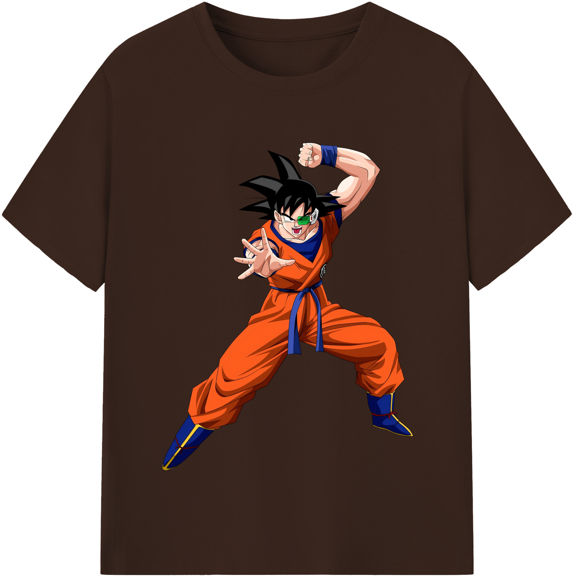 （画像用） ドラゴンボール 孫悟空（そん ごくう）Son Goku カカロット DRAGON BALL Kakarotto 綿100％半袖Tシャツ（フロントプリント）